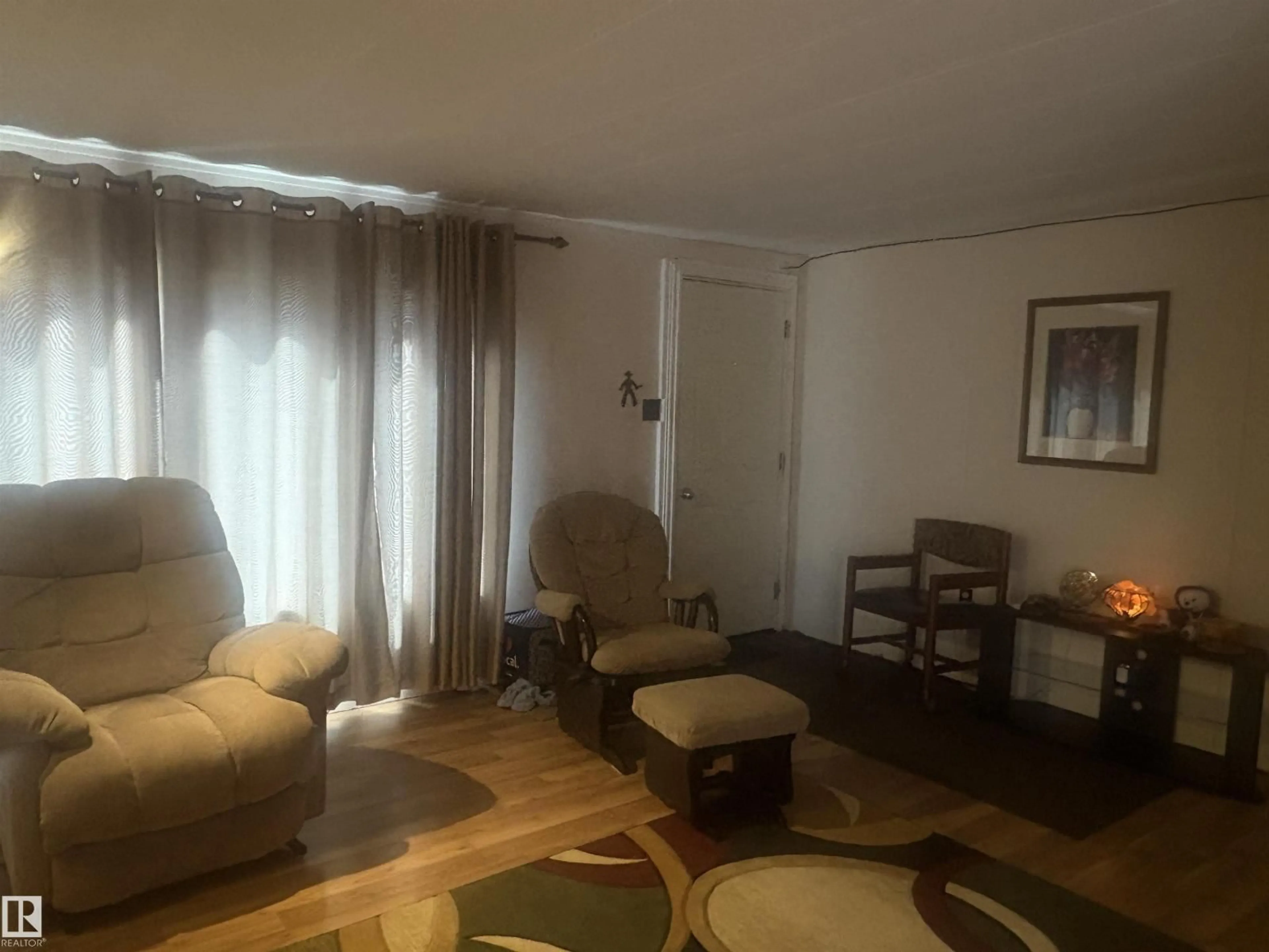 Living room with furniture, unknown for 5212 50 ST, Newbrook Alberta T0A2P0