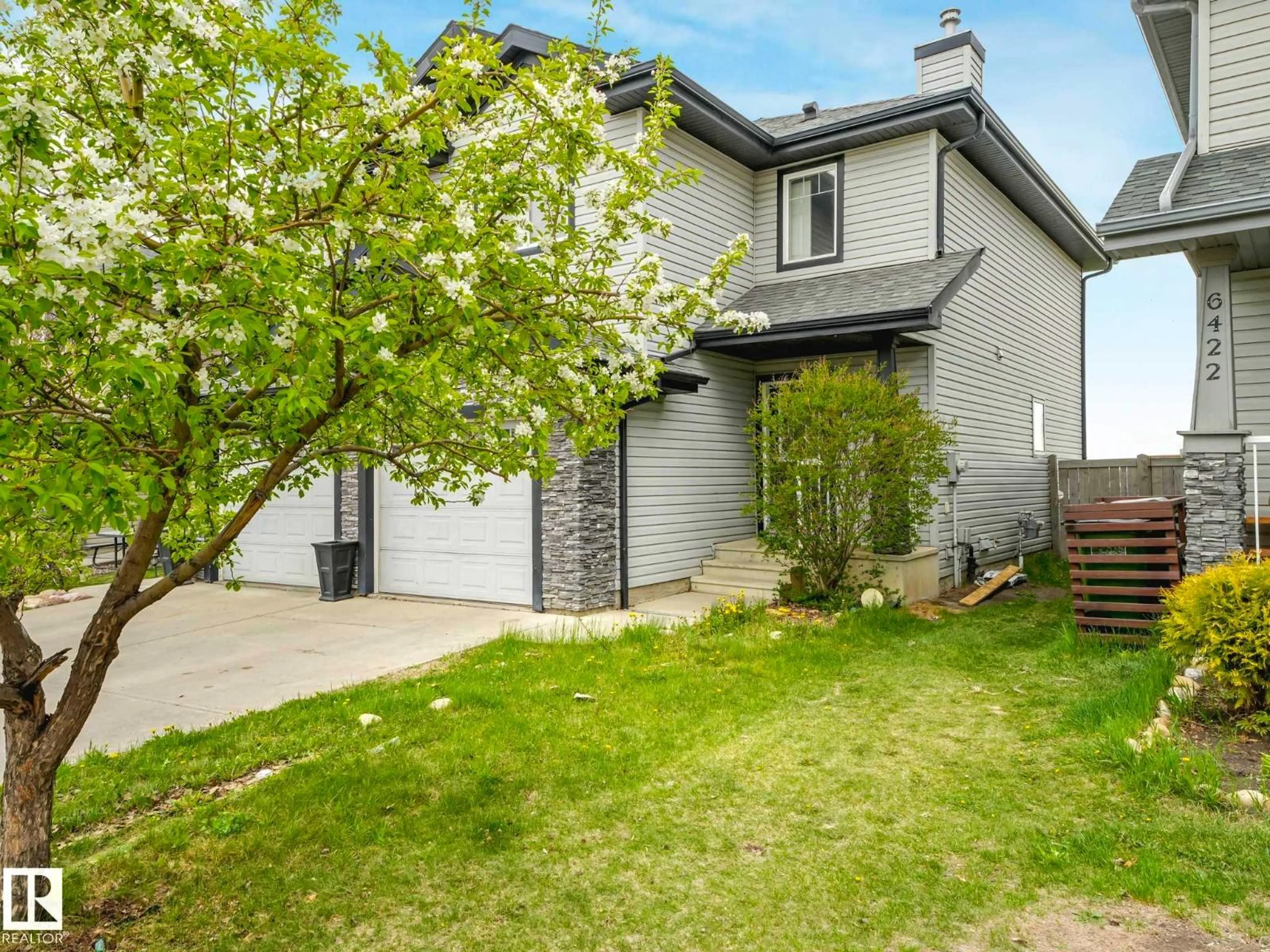 A pic from outside/outdoor area/front of a property/back of a property/a pic from drone, street for SW - 6424 1A AV, Edmonton Alberta T6X0B5