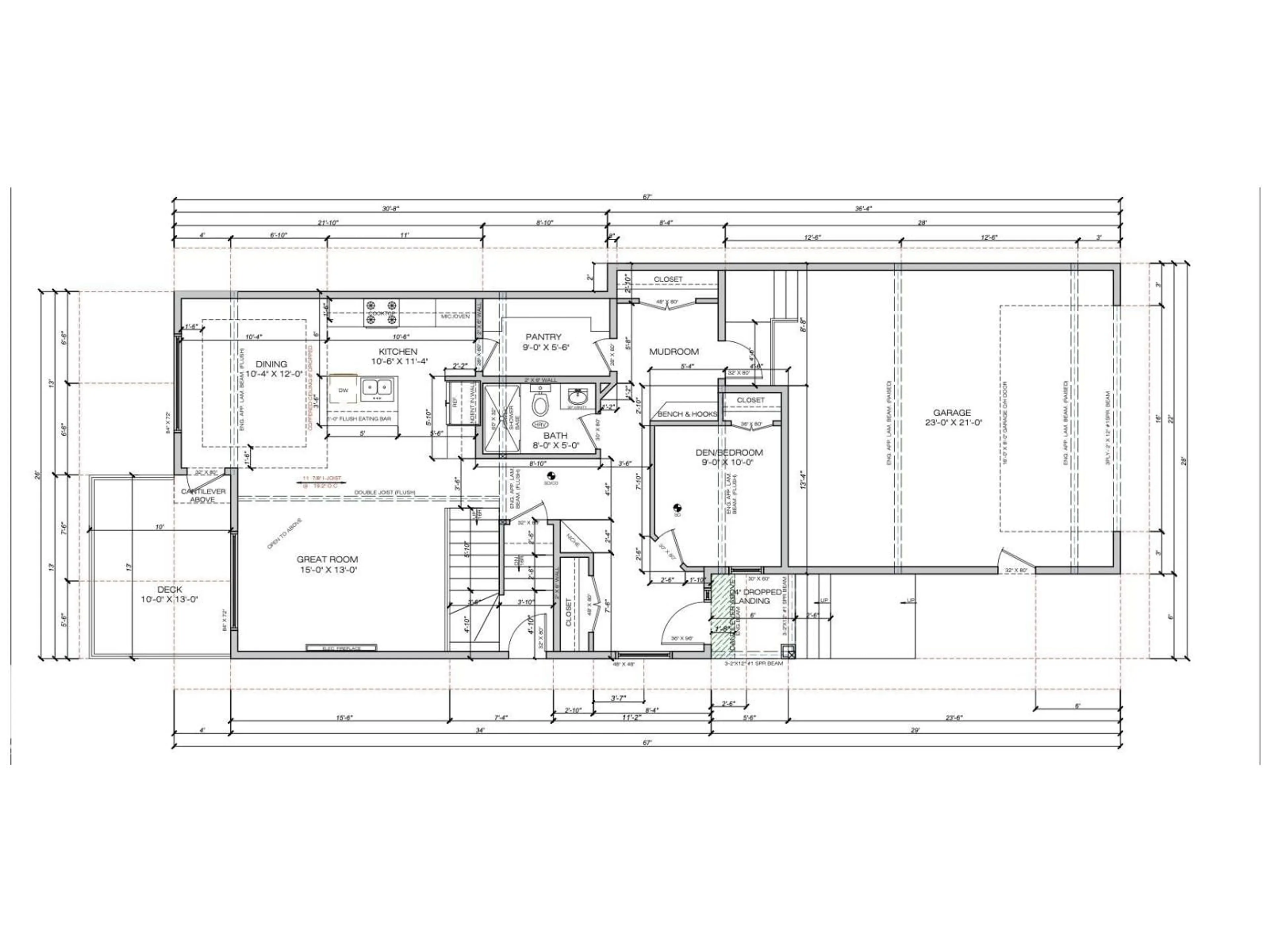 Floor plan for 318 ELLIOTT WD, Fort Saskatchewan Alberta T8L3X6