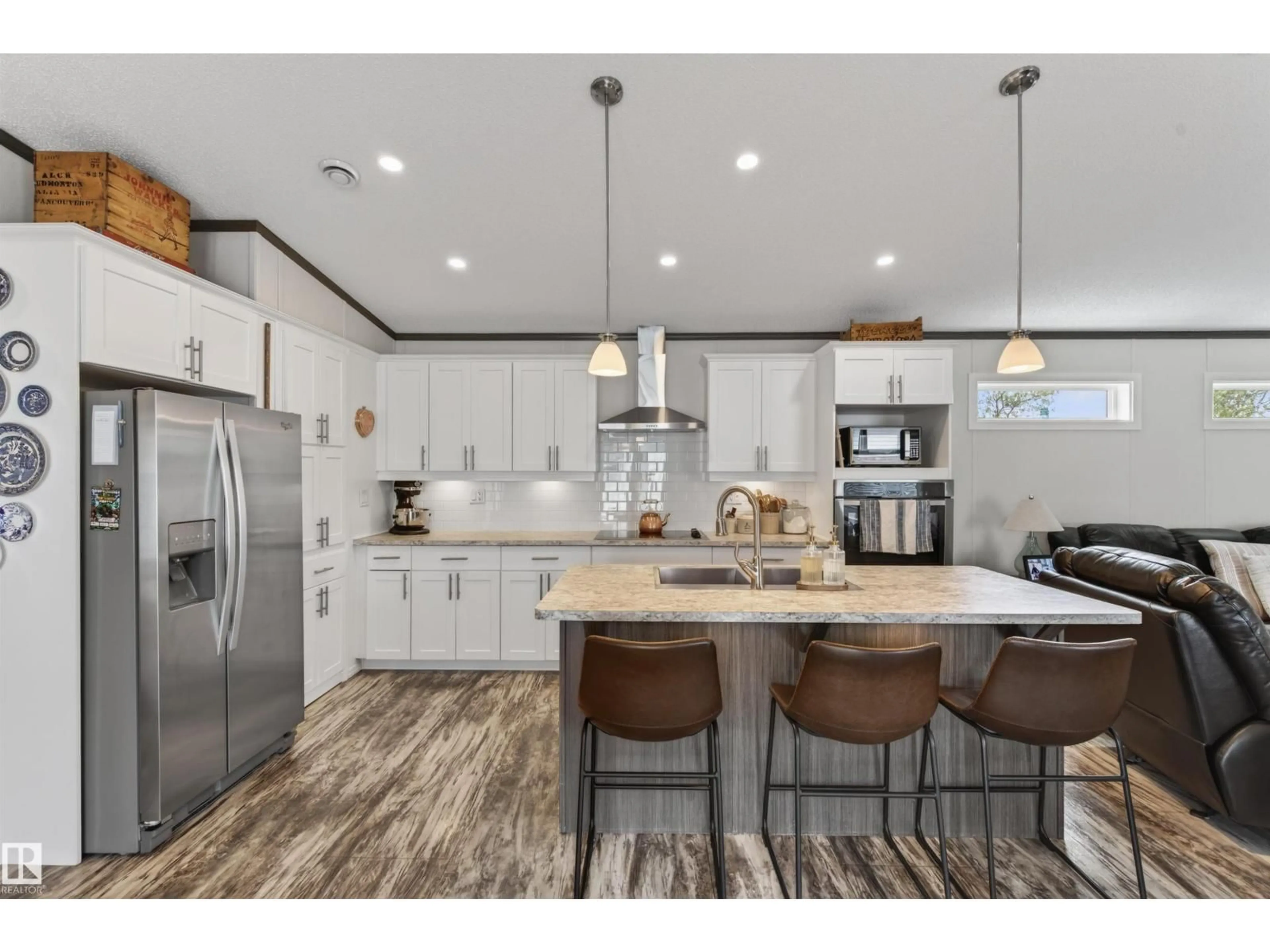 Open concept kitchen, unknown for 4819 52 ST, Ardmore Alberta T0A0B0