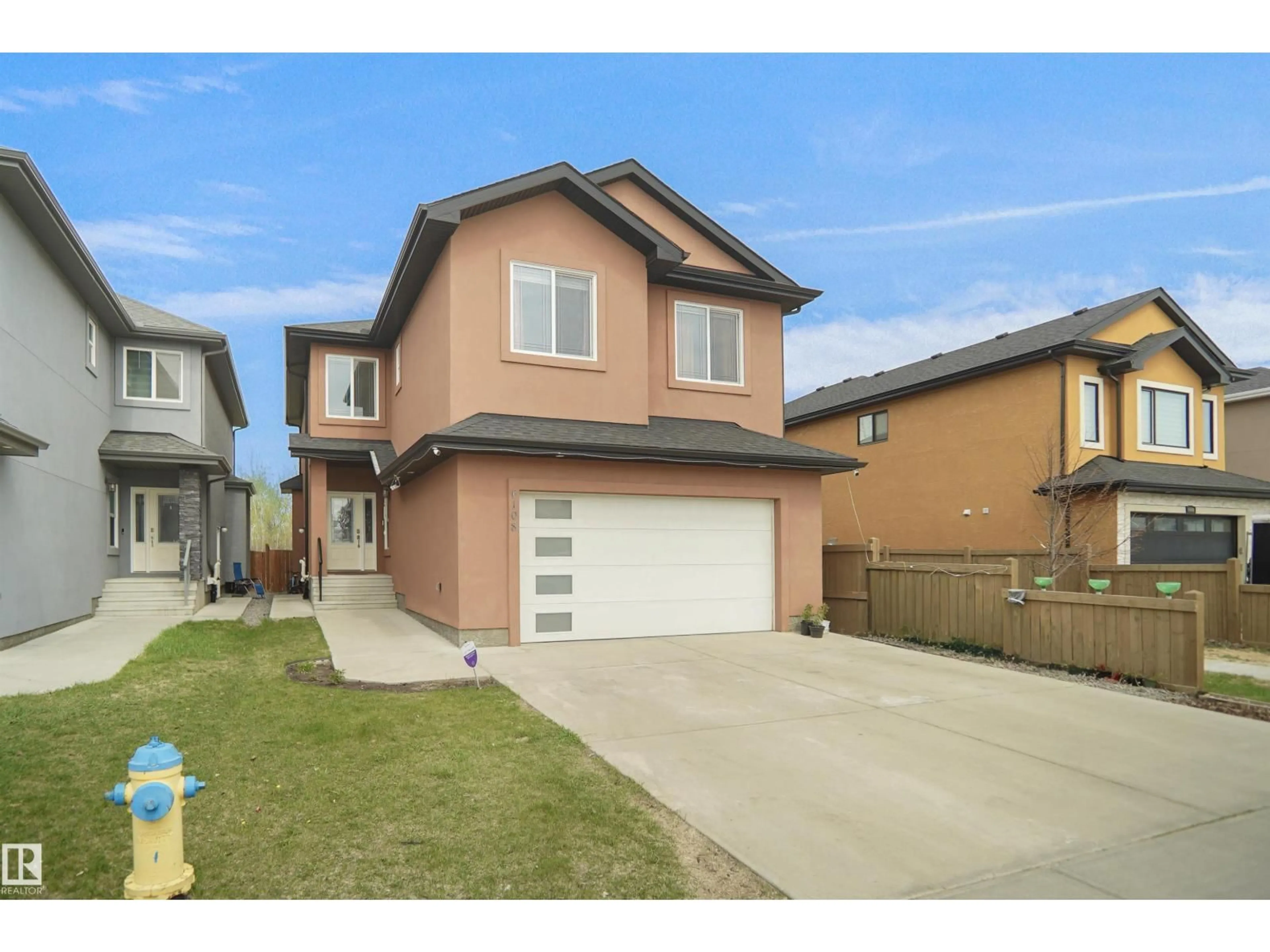Home with brick exterior material, street for 6108 173 AVE, Edmonton Alberta T5Y3W3