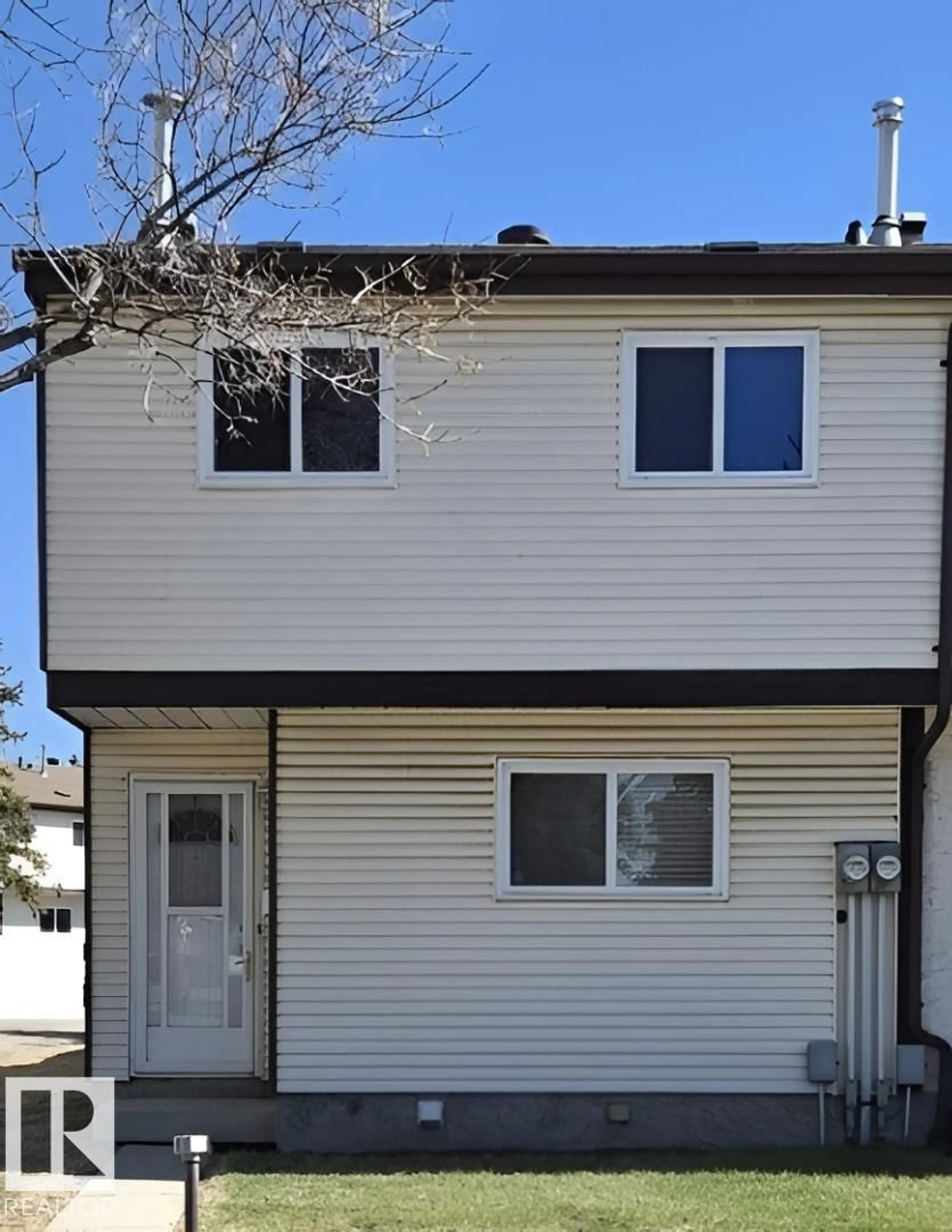 Home with vinyl exterior material, street for NW - 1312 LAKEWOOD RD, Edmonton Alberta T6K3P2