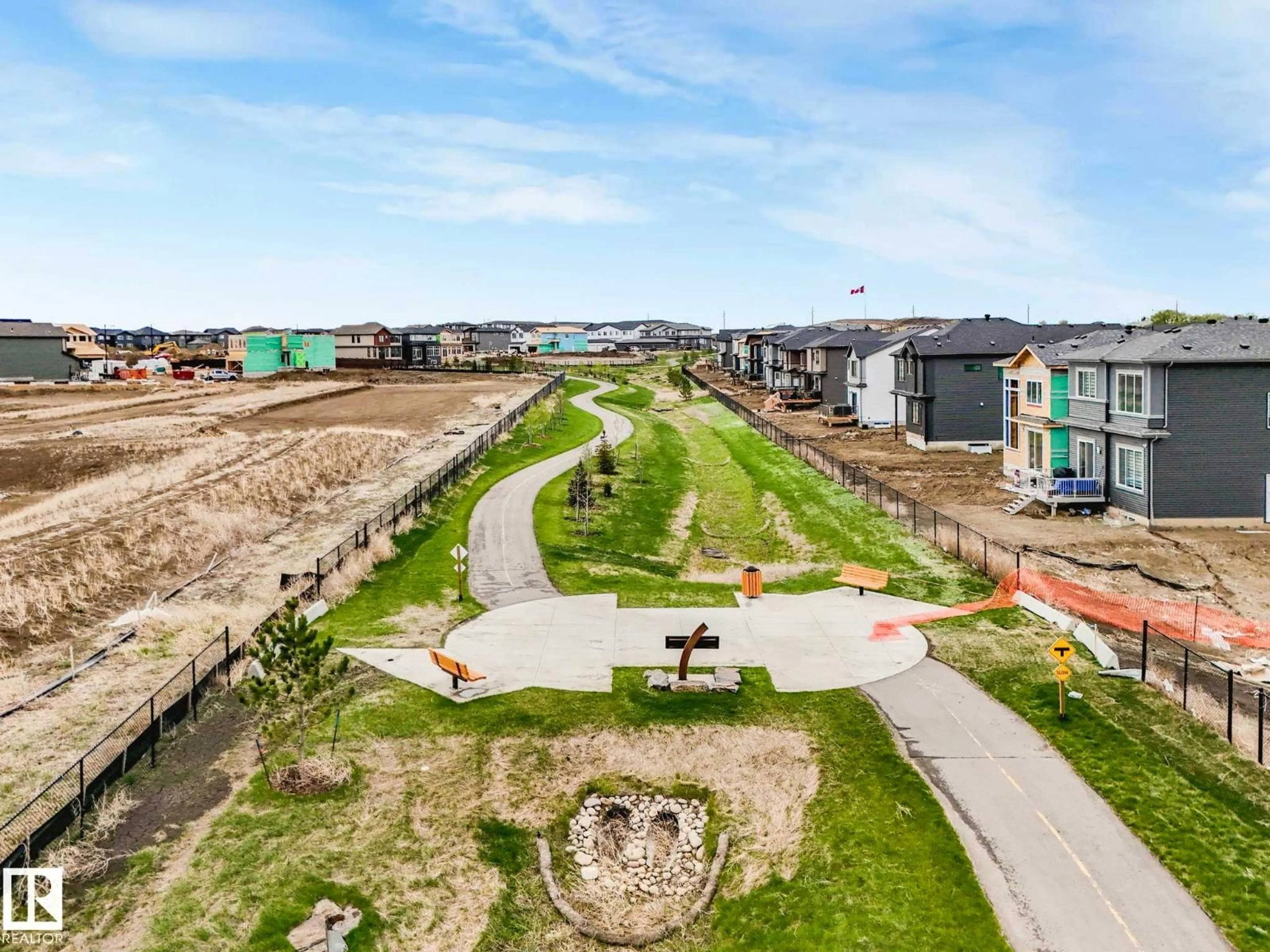 A pic from outside/outdoor area/front of a property/back of a property/a pic from drone, unknown for 173 CORRAL CIRCLE, Sherwood Park Alberta T5N1L5