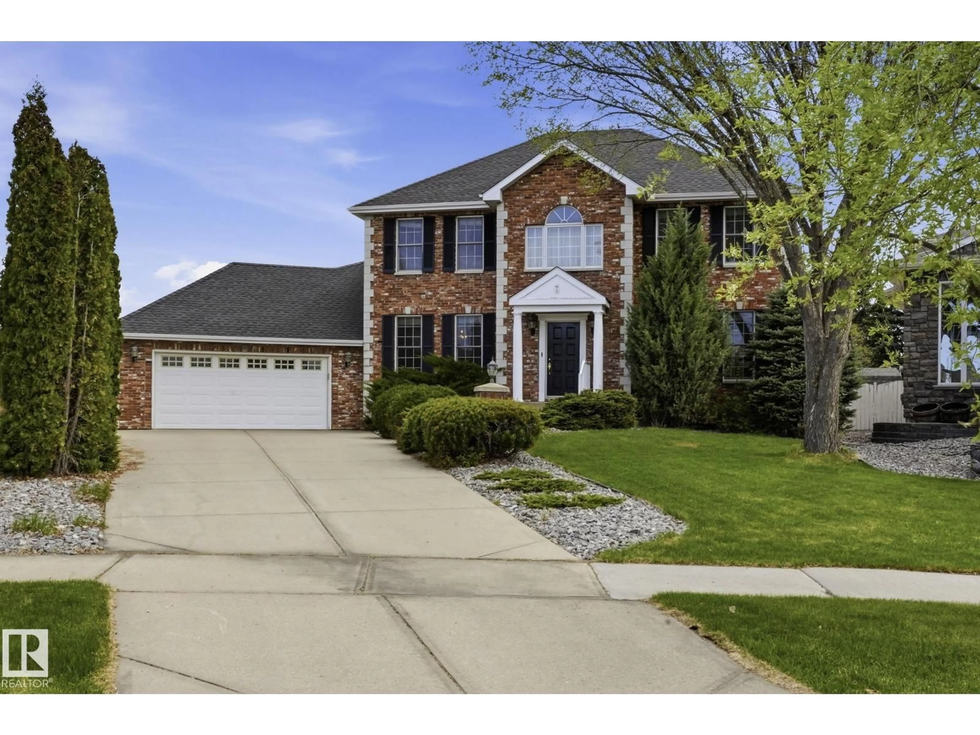 Home with brick exterior material, street for 7 J. BROWN PL, Leduc Alberta T9E6P9