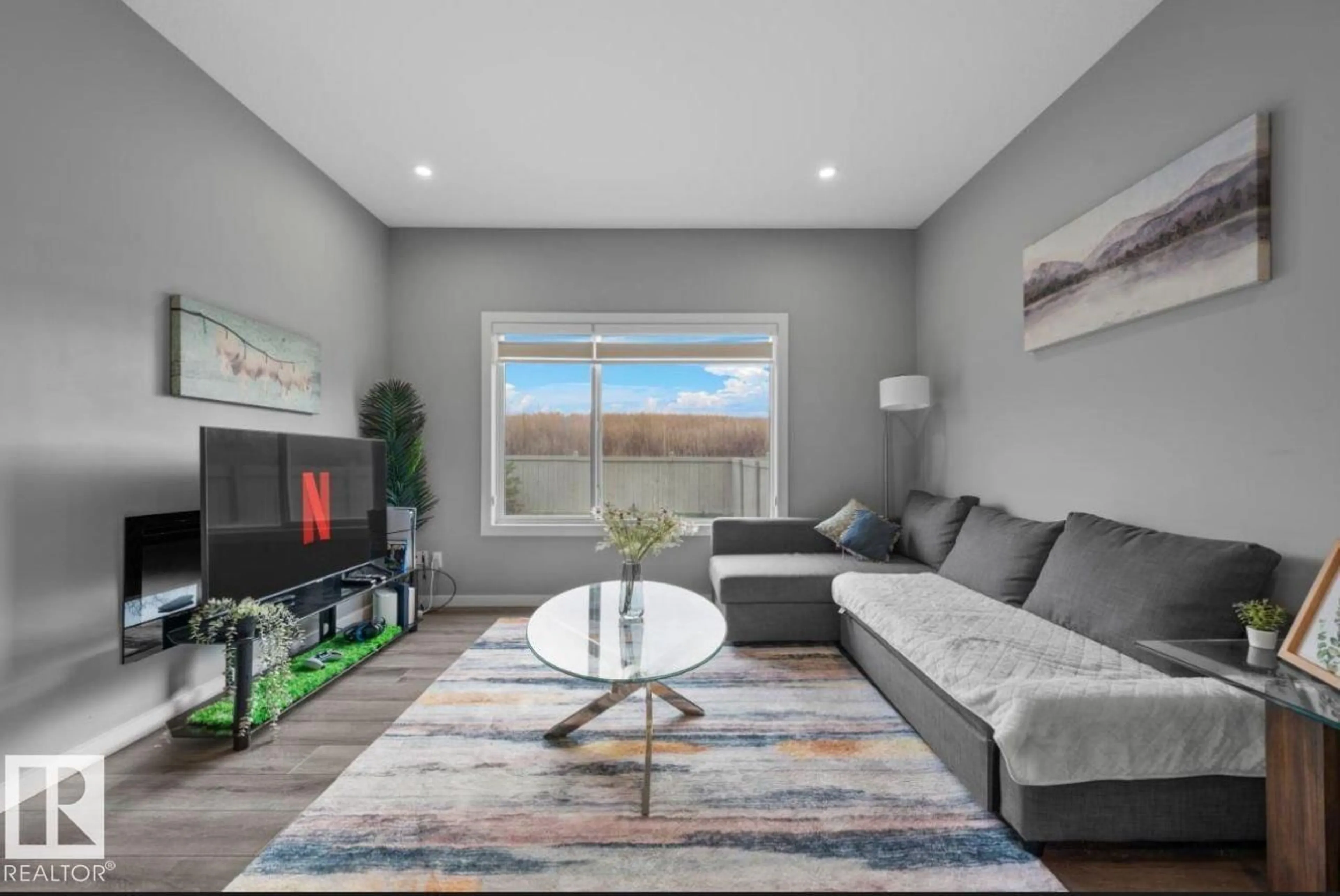 Living room with furniture, unknown for 243 39 AV, Edmonton Alberta T6T2K2