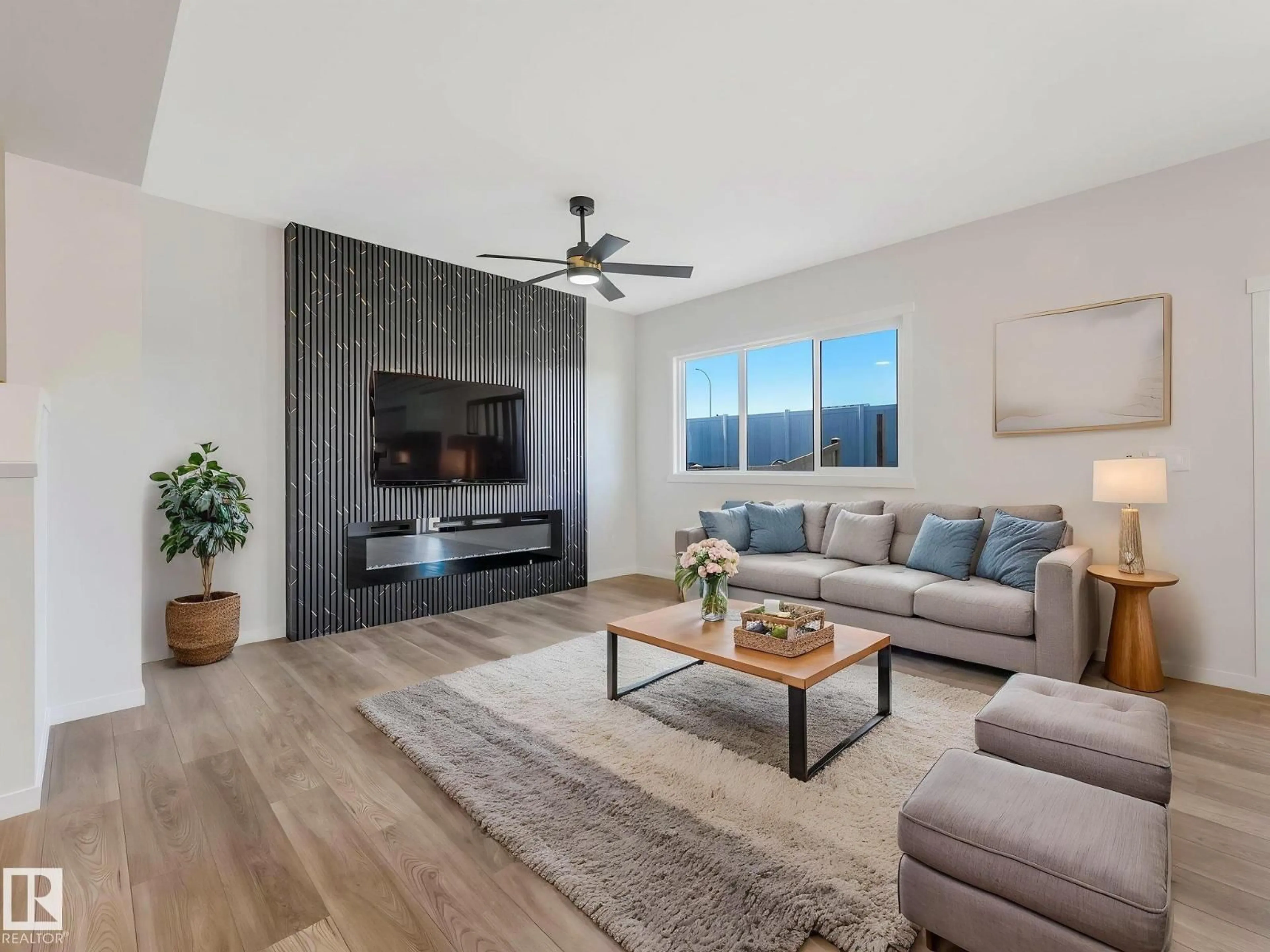 Living room with furniture, unknown for 20723 24 AV, Edmonton Alberta T6M2C4