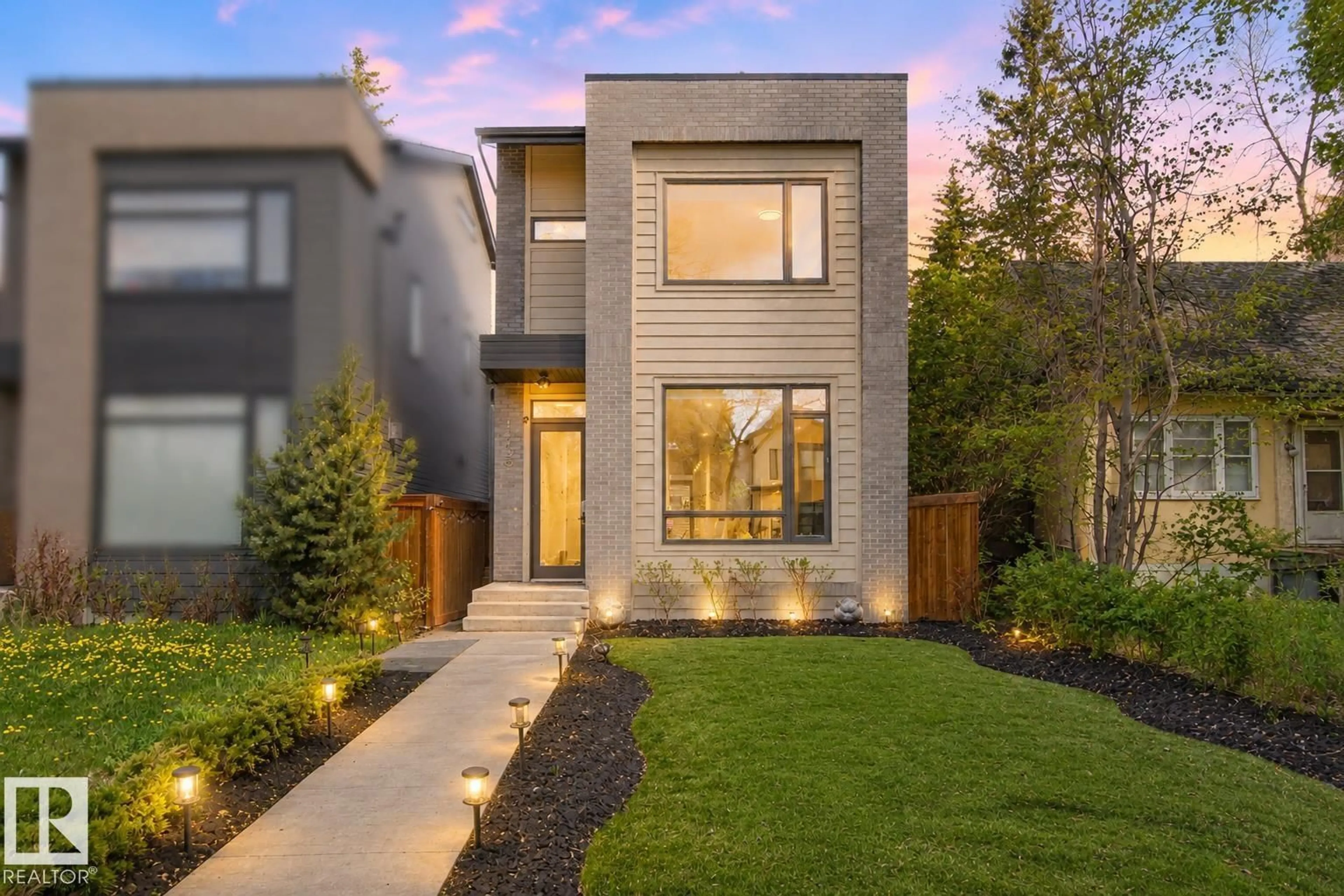 Home with brick exterior material, street for 11430 75 AV, Edmonton Alberta T6G0H7