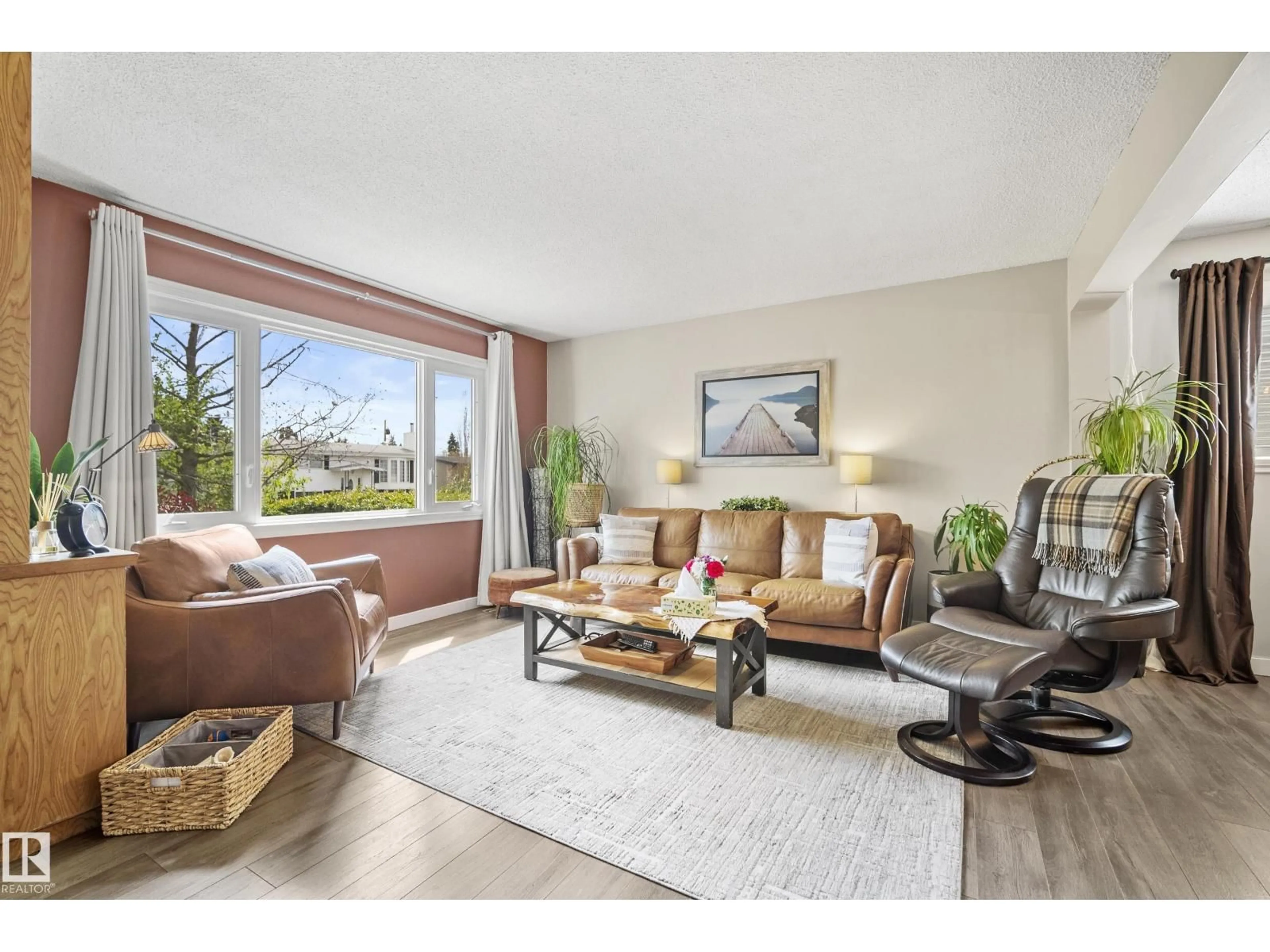 Living room with furniture, unknown for NW - 8804 136 AV, Edmonton Alberta T5E1V4