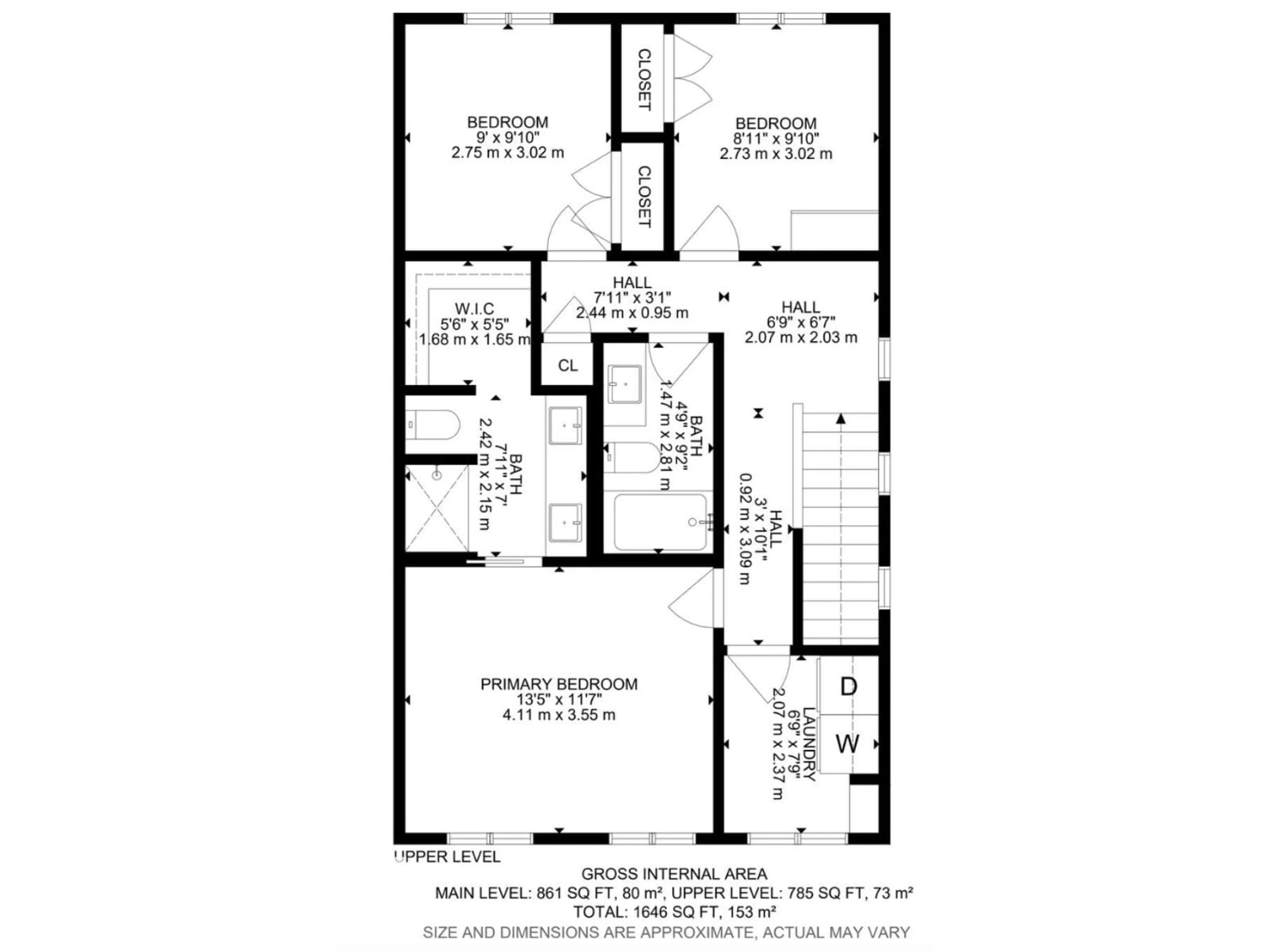 Floor plan for 18144 76 ST, Edmonton Alberta T5Z0L9