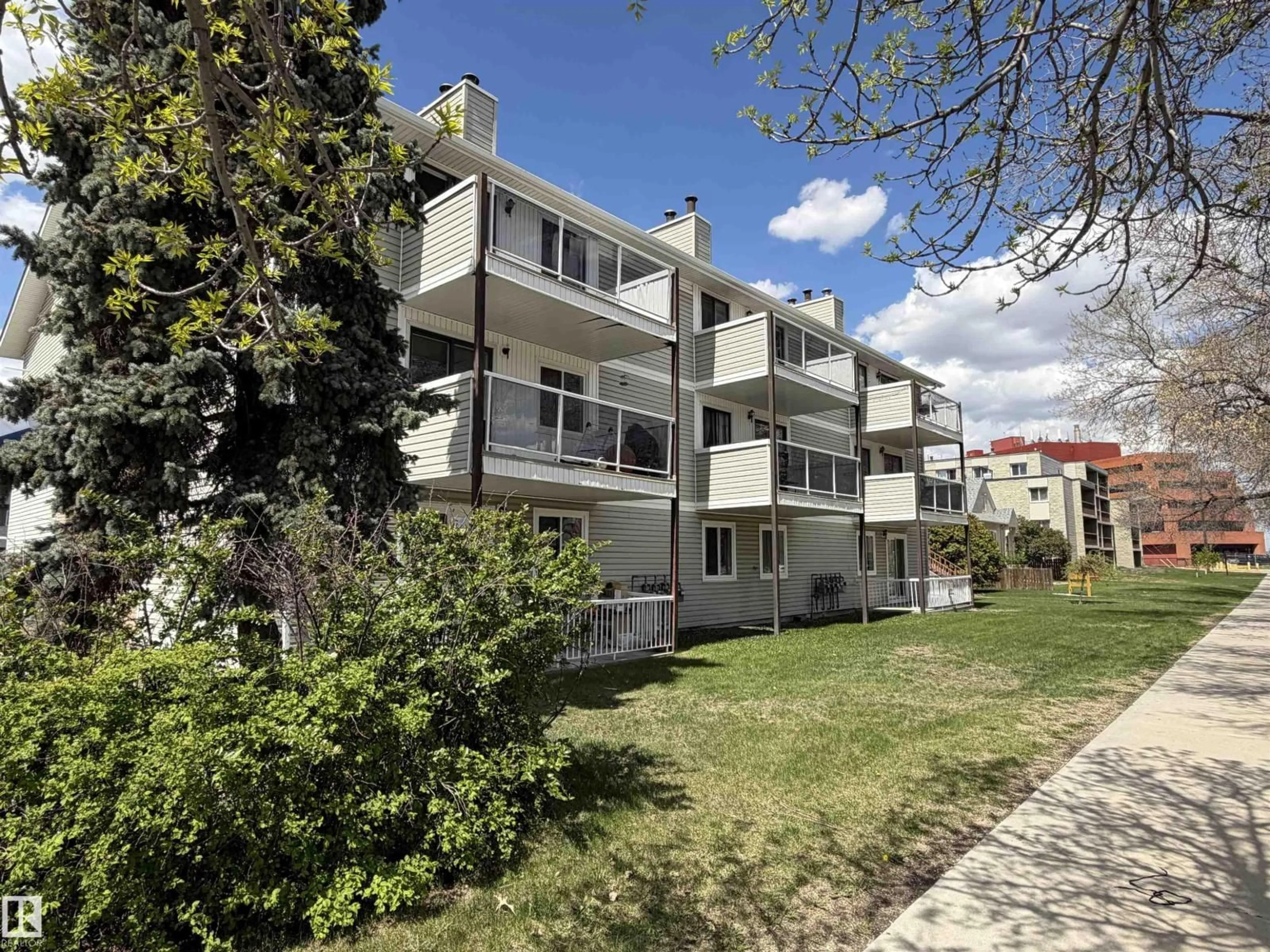 Balcony in the apartment, unknown for #205 - 10604 110 AV NW, Edmonton Alberta T5H4C7