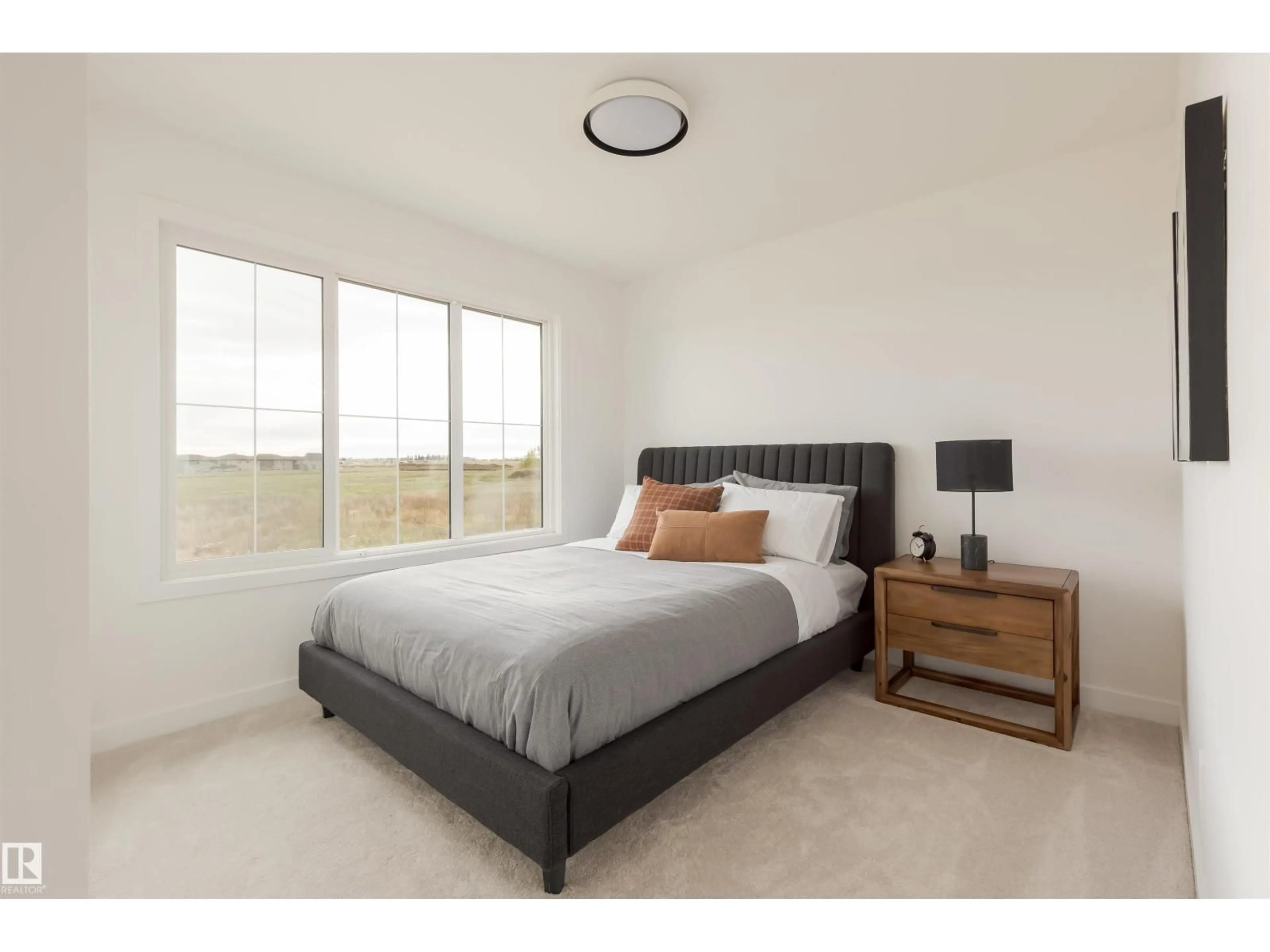 Bedroom with bed, unknown for 23 CESSY ST, St. Albert Alberta T8T2E2