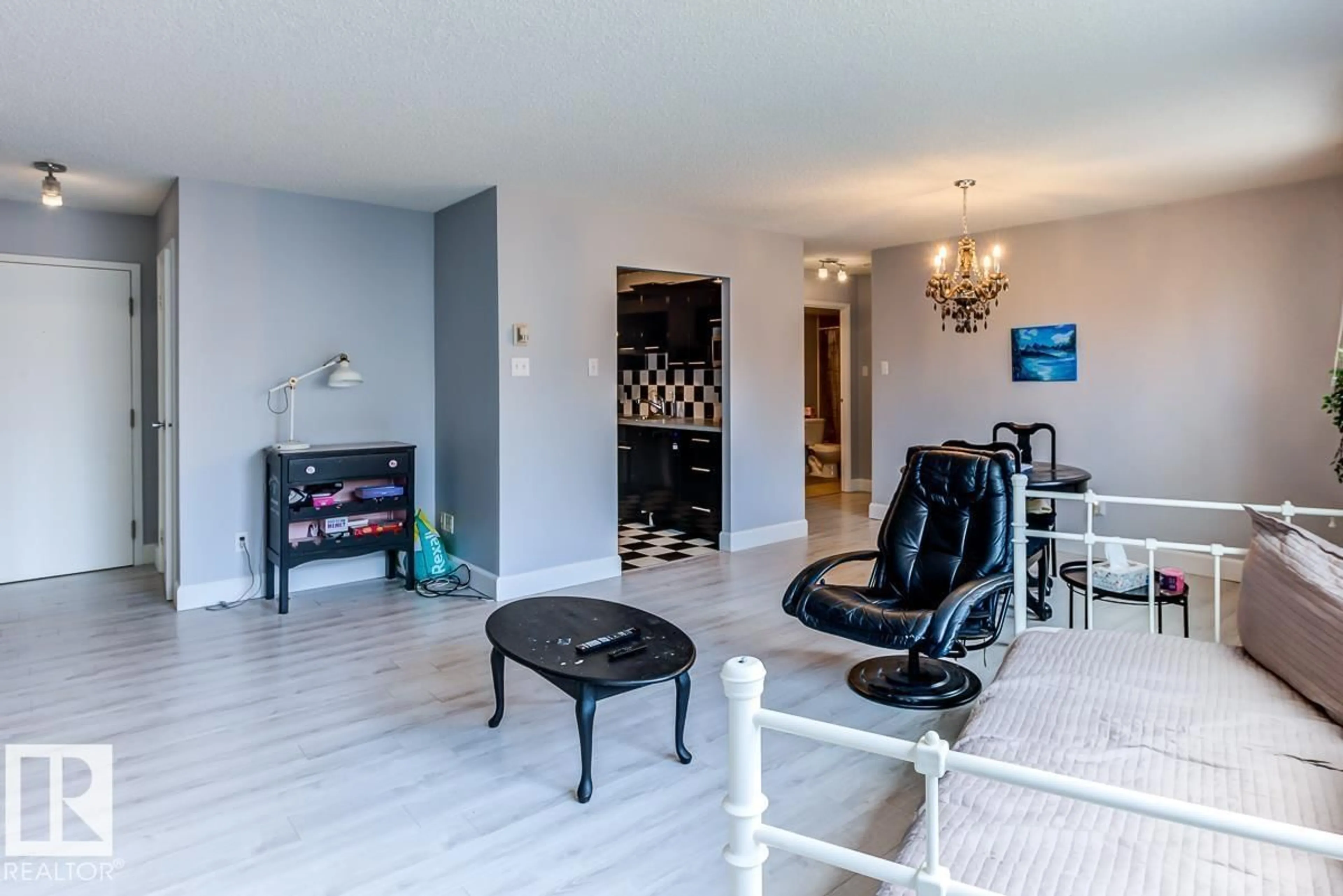 Living room with furniture, unknown for #302 - 9916 113 ST, Edmonton Alberta T5K2N3