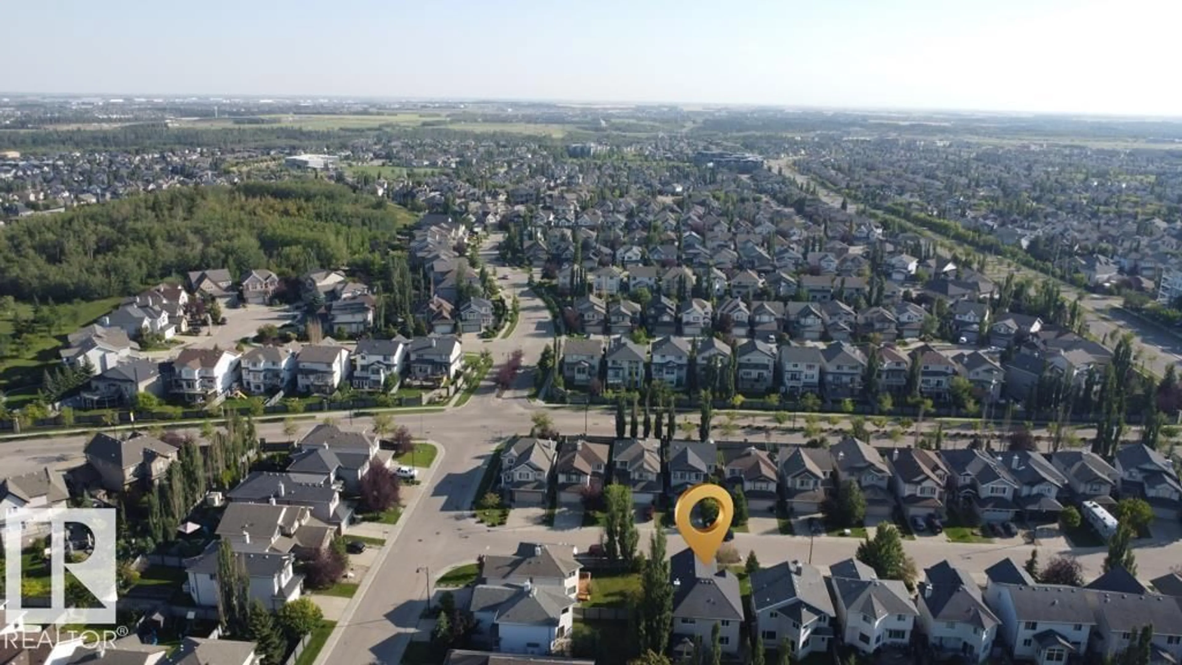 A pic from outside/outdoor area/front of a property/back of a property/a pic from drone, city buildings view from balcony for NW - 1206 MCKINNEY CO, Edmonton Alberta T6R0B7