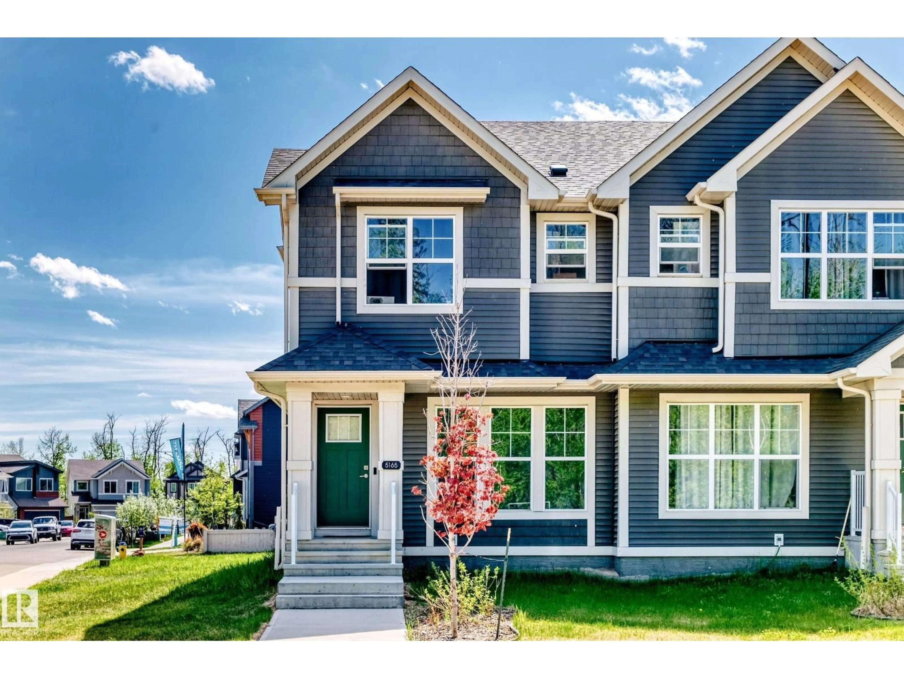 Home with vinyl exterior material, street for 5165 EDGEMONT BV, Edmonton Alberta T6M1J7