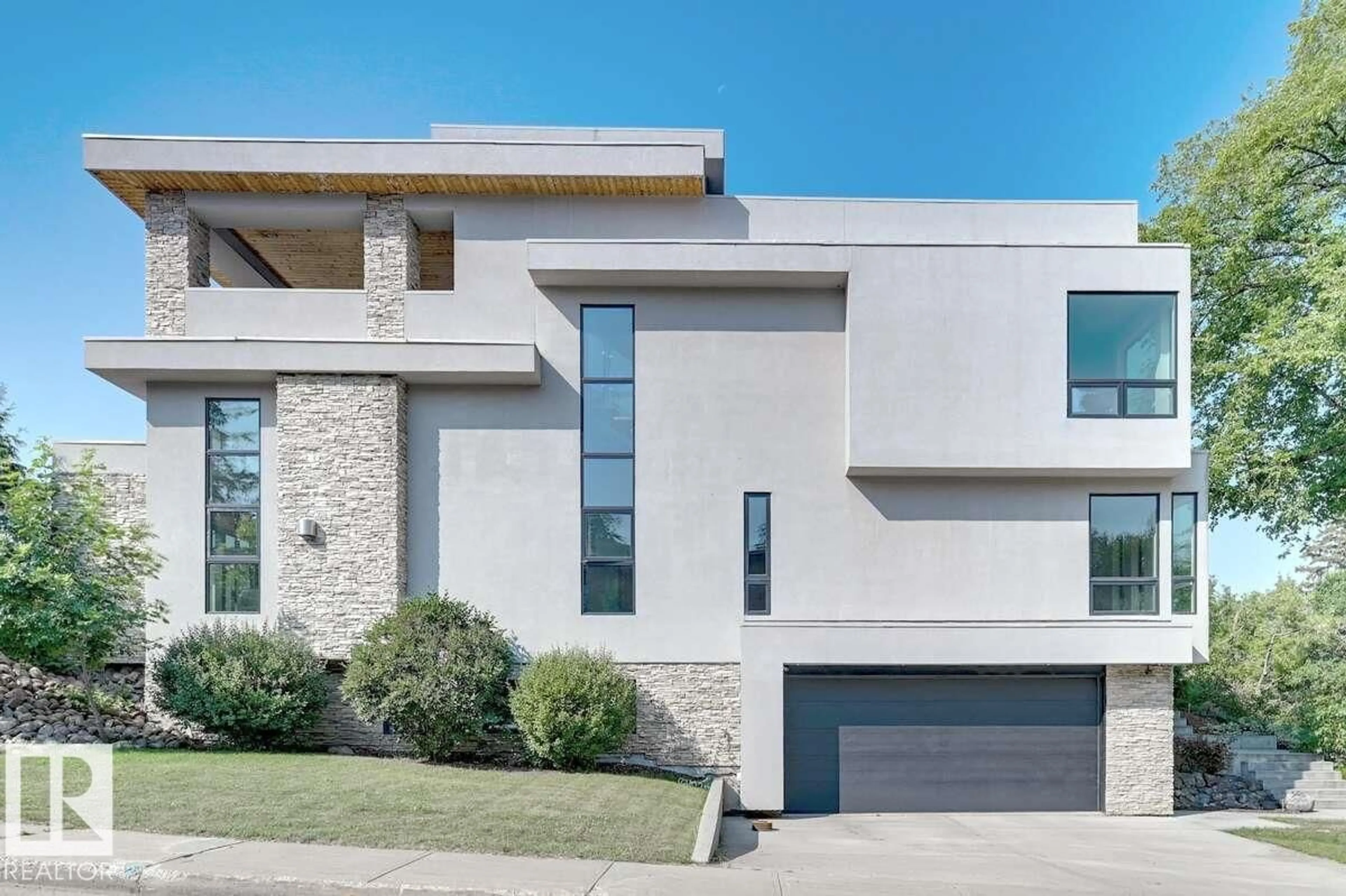 Home with brick exterior material, street for 14A BIRCH DR, St. Albert Alberta T8N0C9