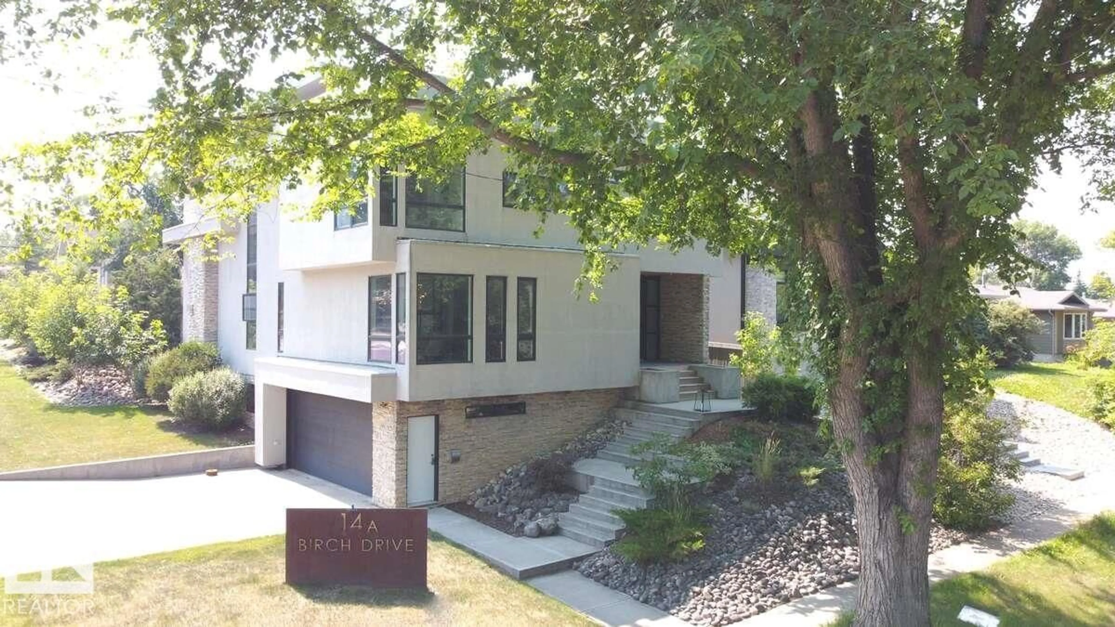 Home with brick exterior material, street for 14A BIRCH DR, St. Albert Alberta T8N0C9