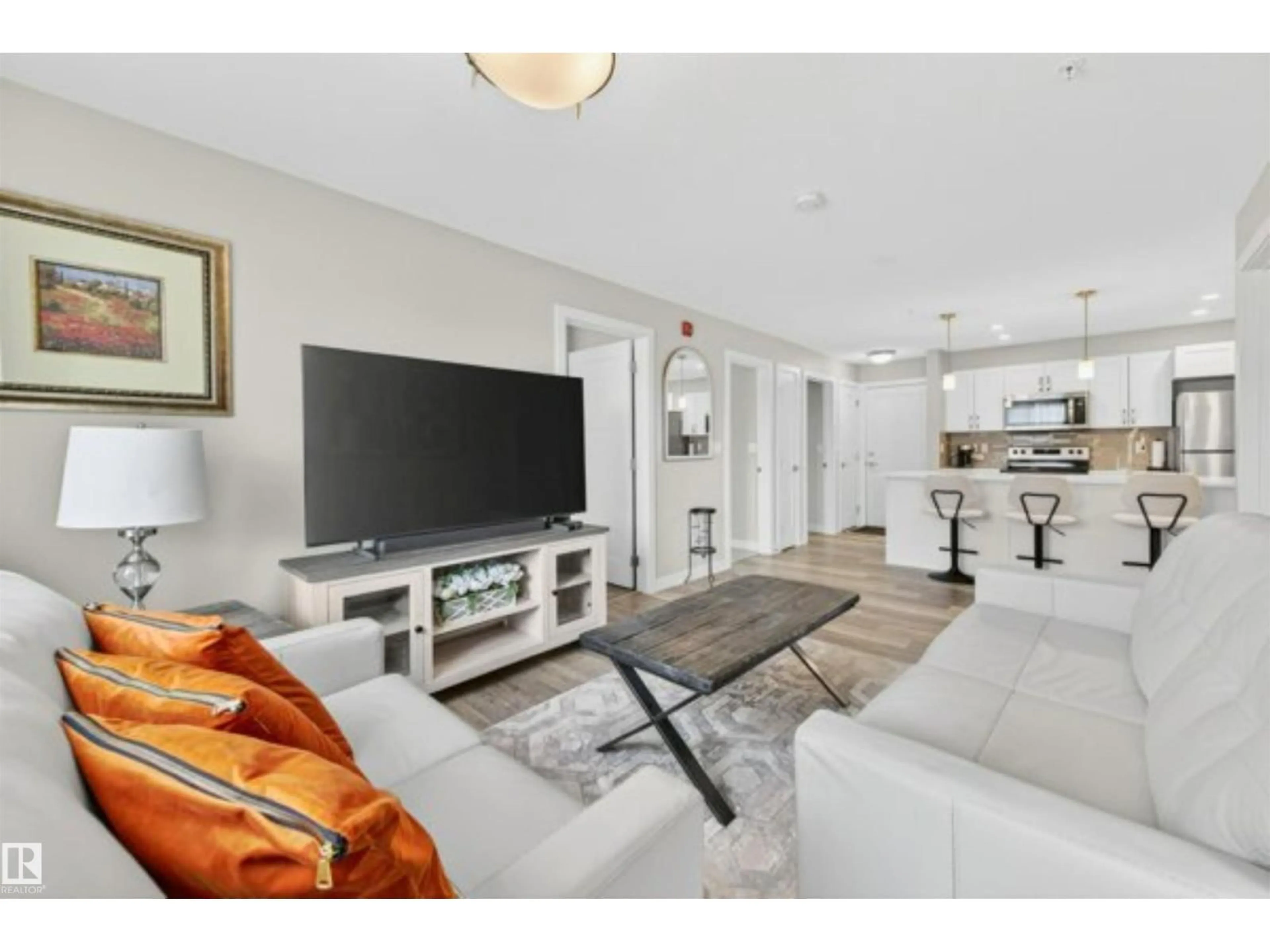Living room with furniture, unknown for 209 - 1029 173 STNW, Edmonton Alberta T6W3E4