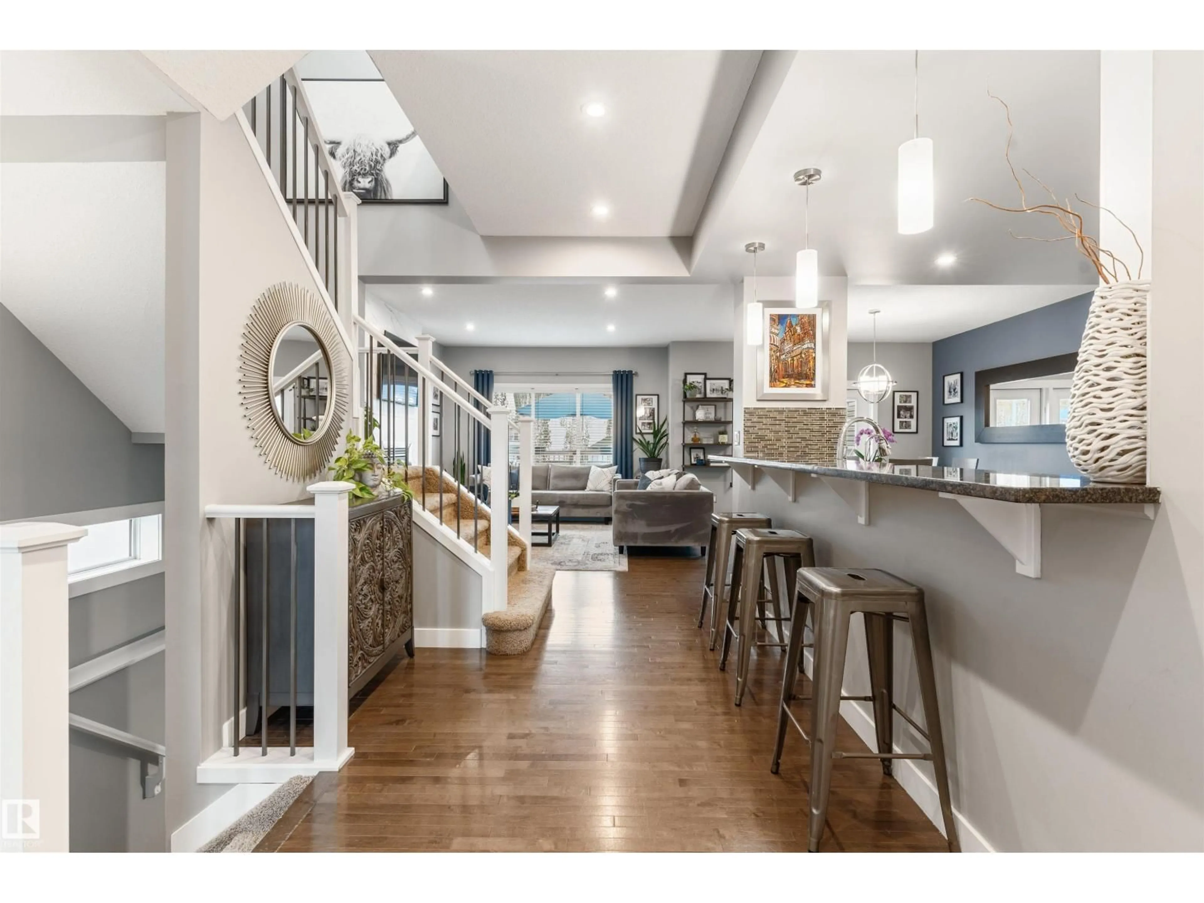 Open concept kitchen, unknown for 9519 221 ST, Edmonton Alberta T5T4A8