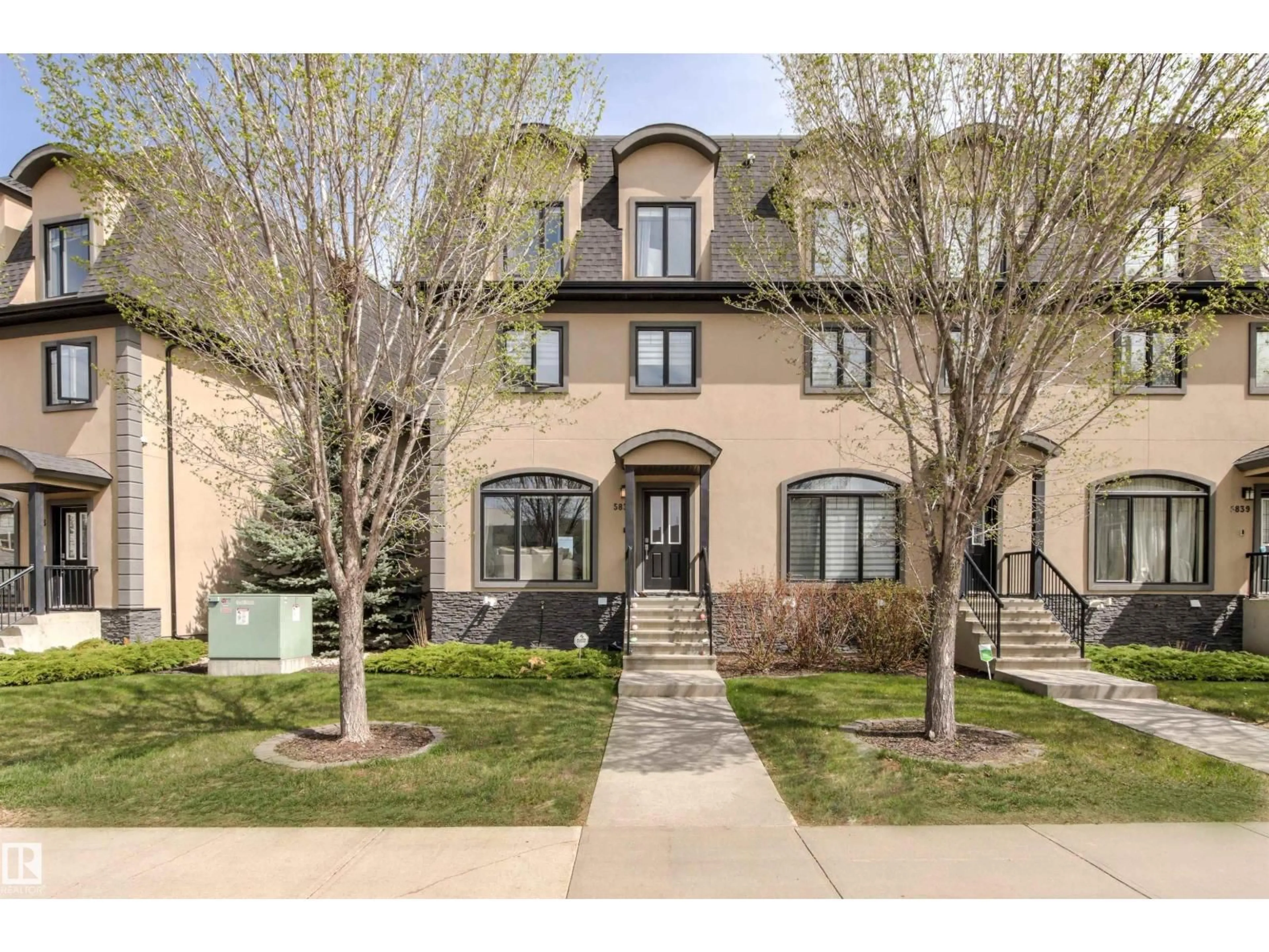 Home with brick exterior material, street for 5835 MULLEN PL, Edmonton Alberta T6R0T5