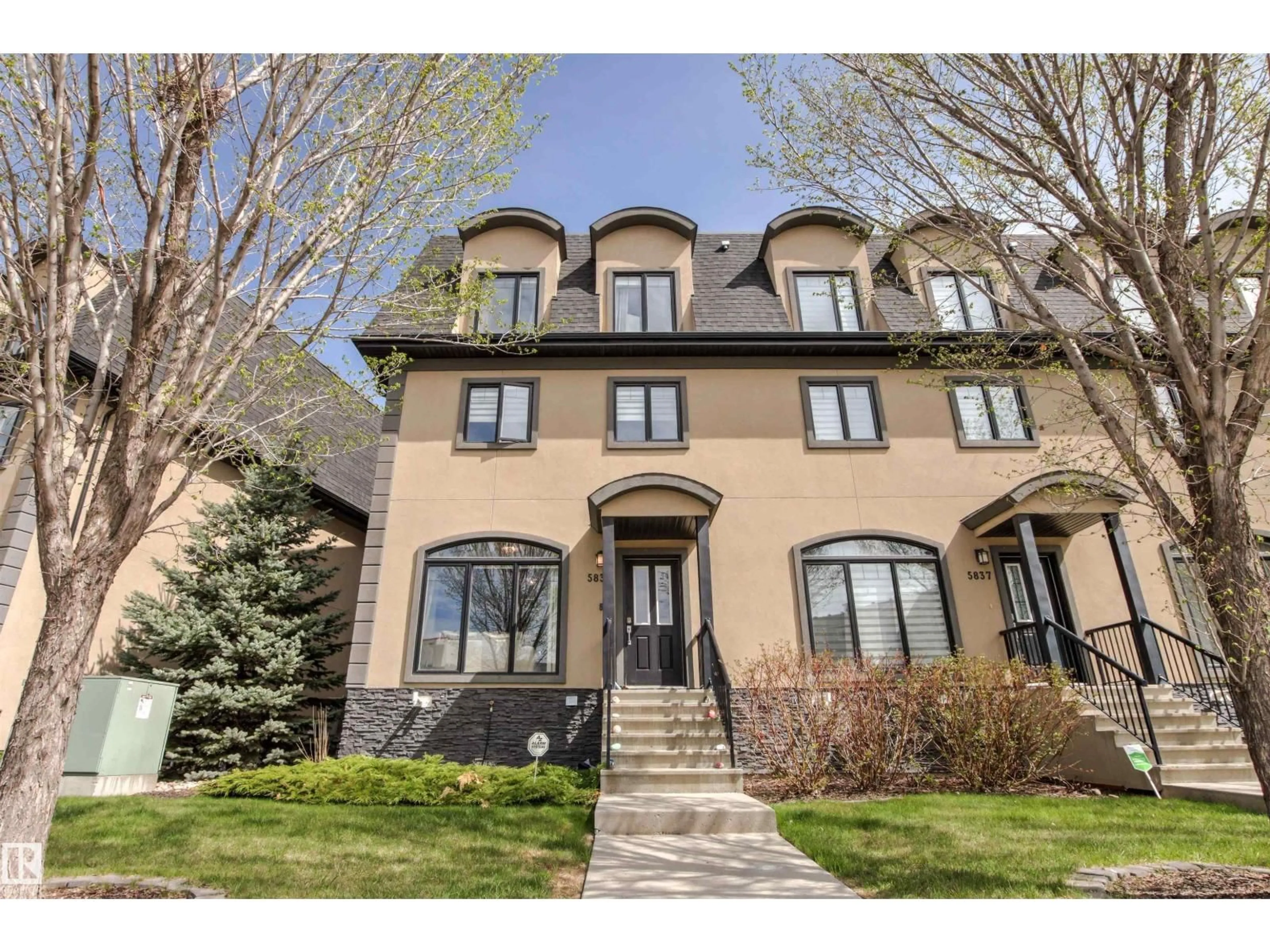 Home with brick exterior material, street for 5835 MULLEN PL, Edmonton Alberta T6R0T5