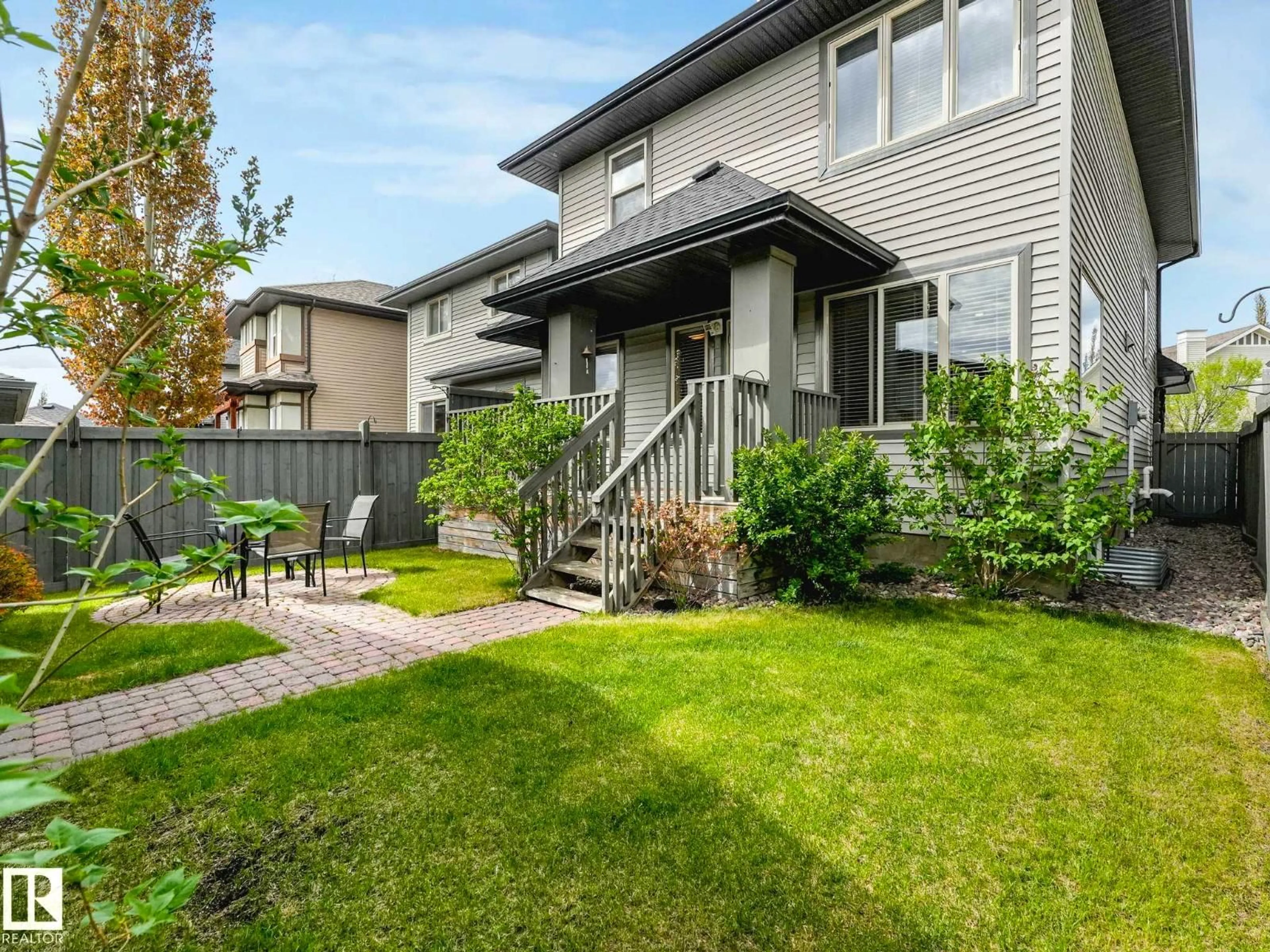 Home with vinyl exterior material, street for 2445 AUSTIN CR, Edmonton Alberta T6W0L4