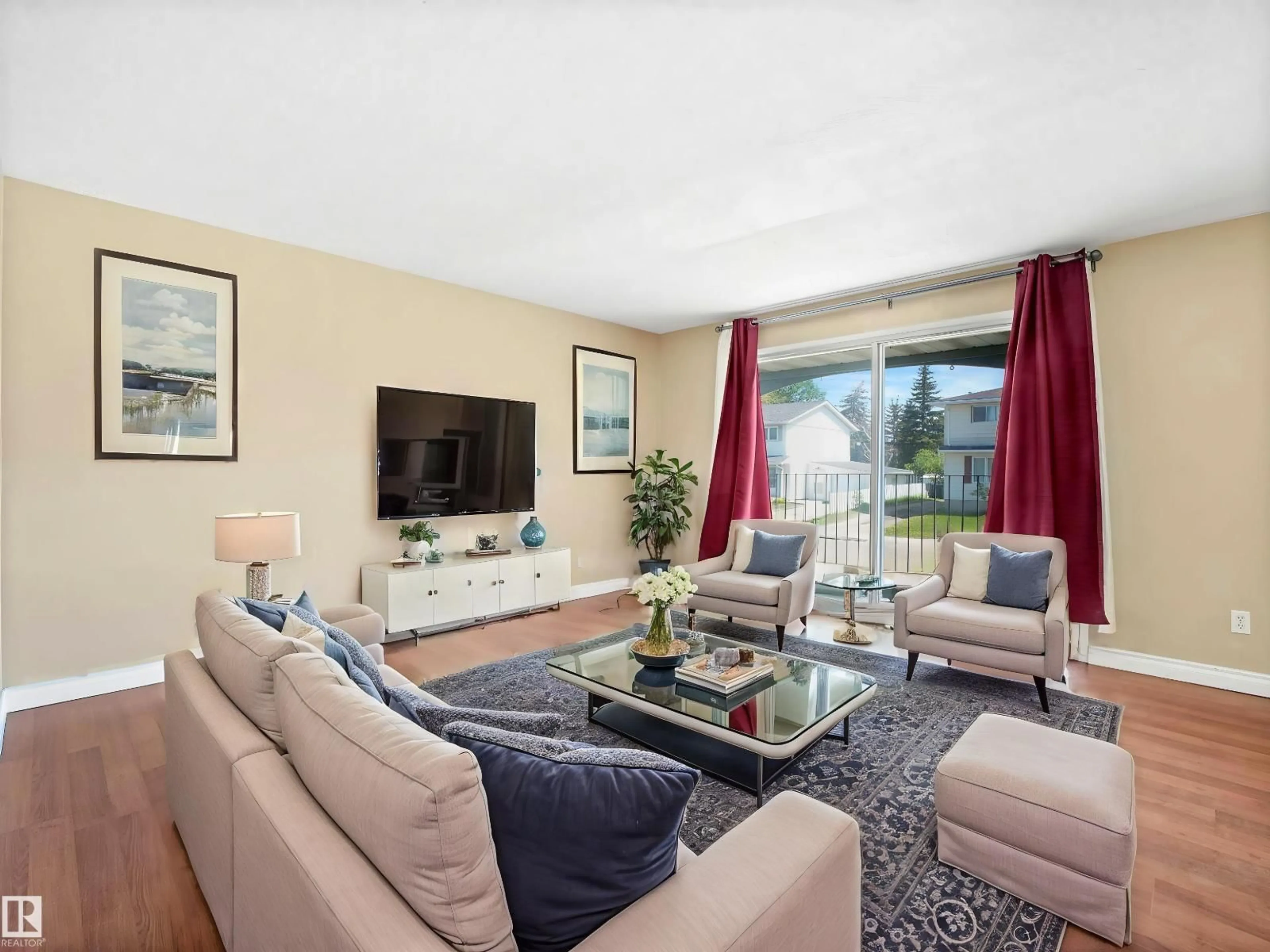 Living room with furniture, unknown for NW - 13114 30 ST, Edmonton Alberta T5A3A2