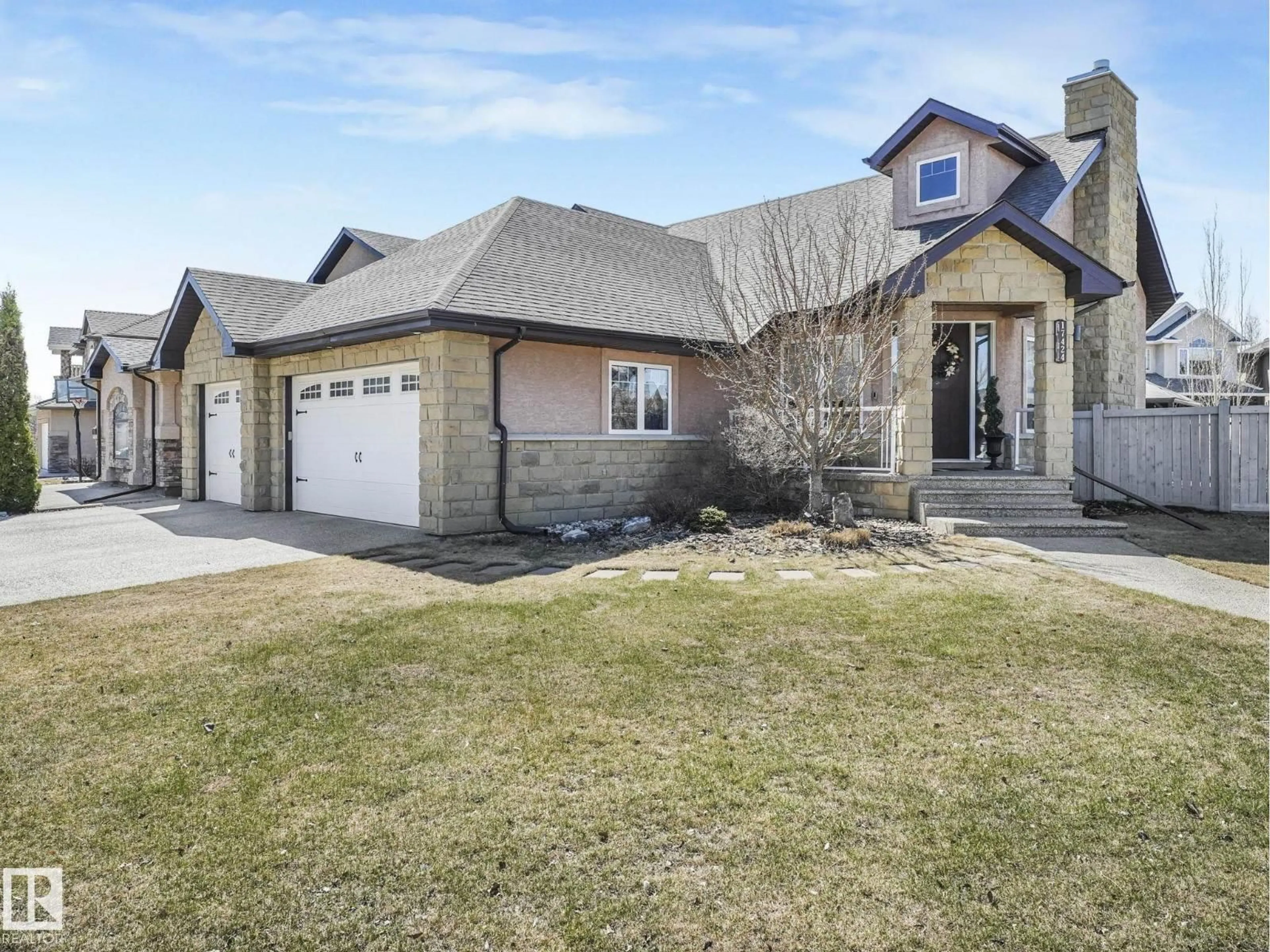 Home with brick exterior material, street for NW - 17424 108 ST, Edmonton Alberta T5X0C1