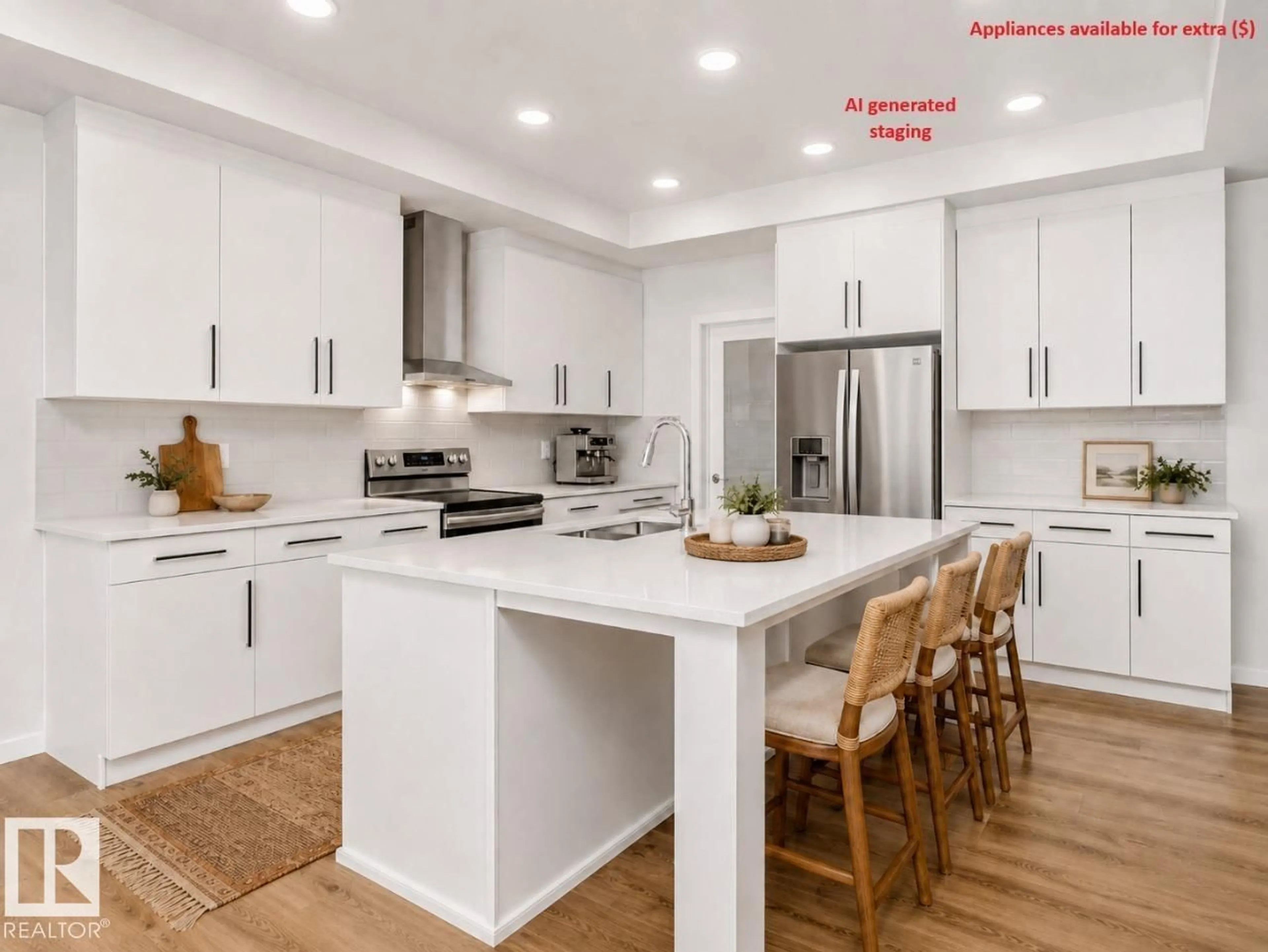 Open concept kitchen, unknown for 2431 EGRET LO, Edmonton Alberta T6M3G9