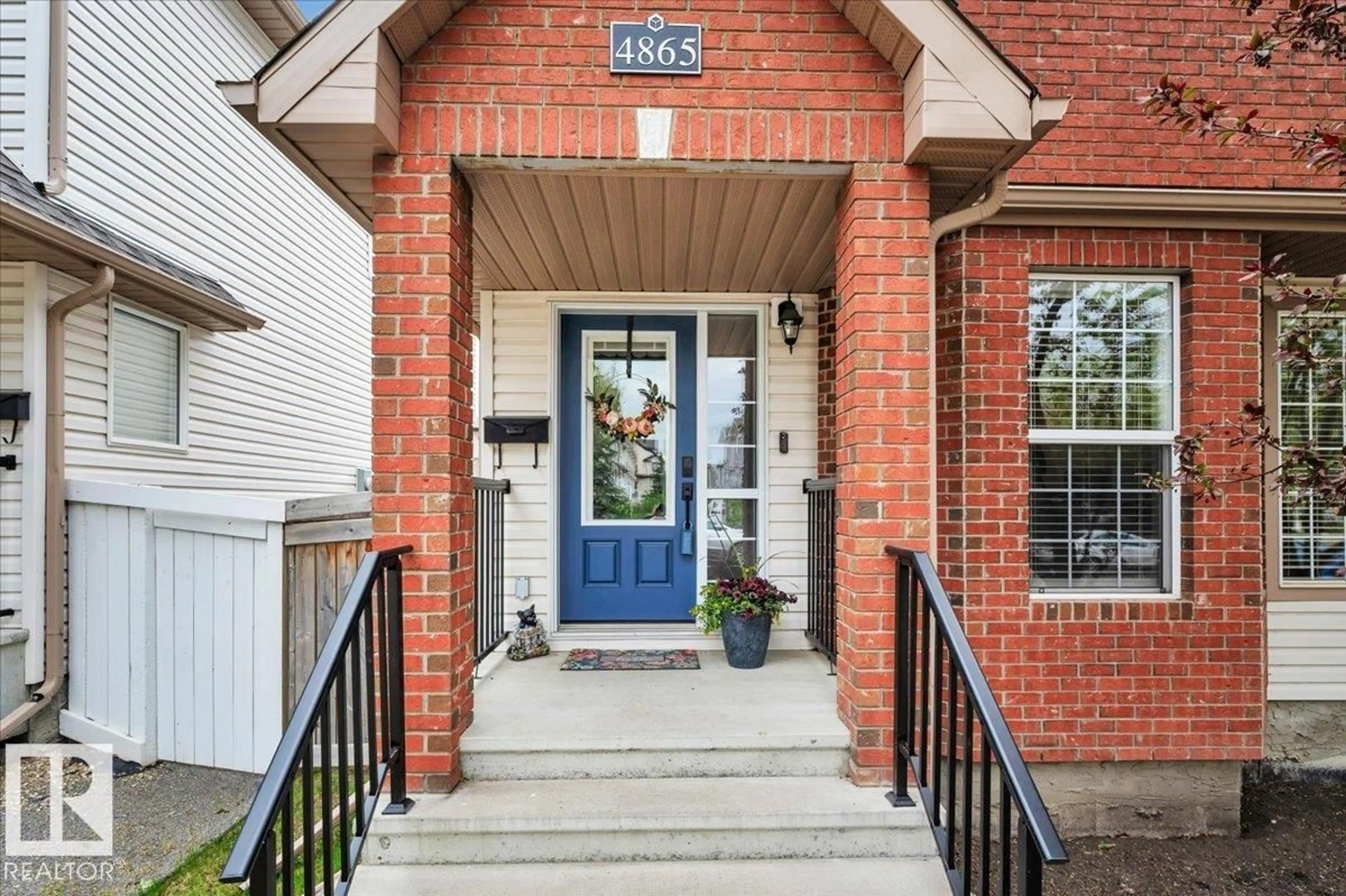 Home with brick exterior material, street for 4865 TERWILLEGAR CM, Edmonton Alberta T6R0A8