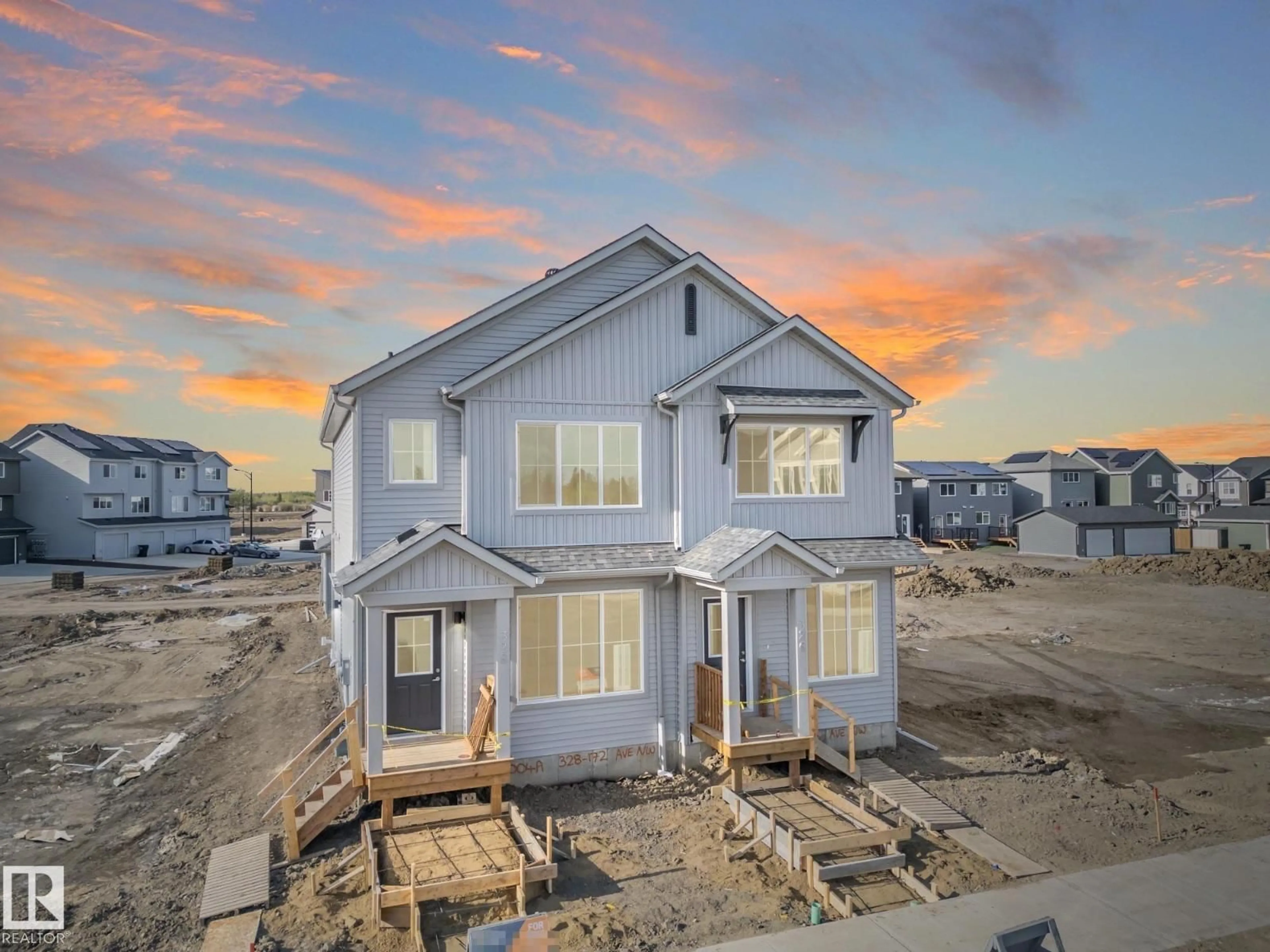A pic from outside/outdoor area/front of a property/back of a property/a pic from drone, unknown for 328 172 AV, Edmonton Alberta T5Y4G8