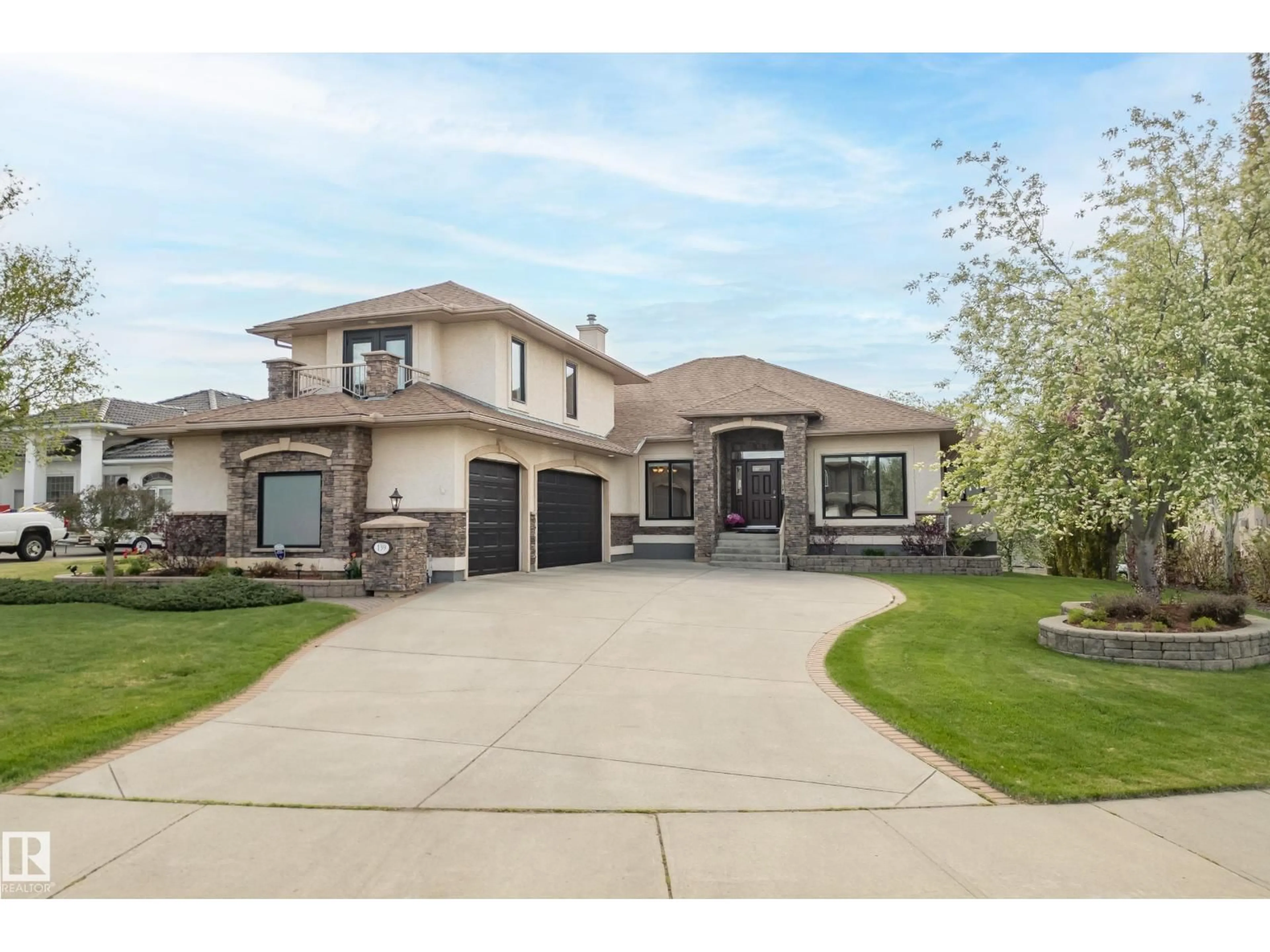 Home with brick exterior material, street for 52304 - 139 RGE ROAD 233 RD, Rural Strathcona County Alberta T8B1C9
