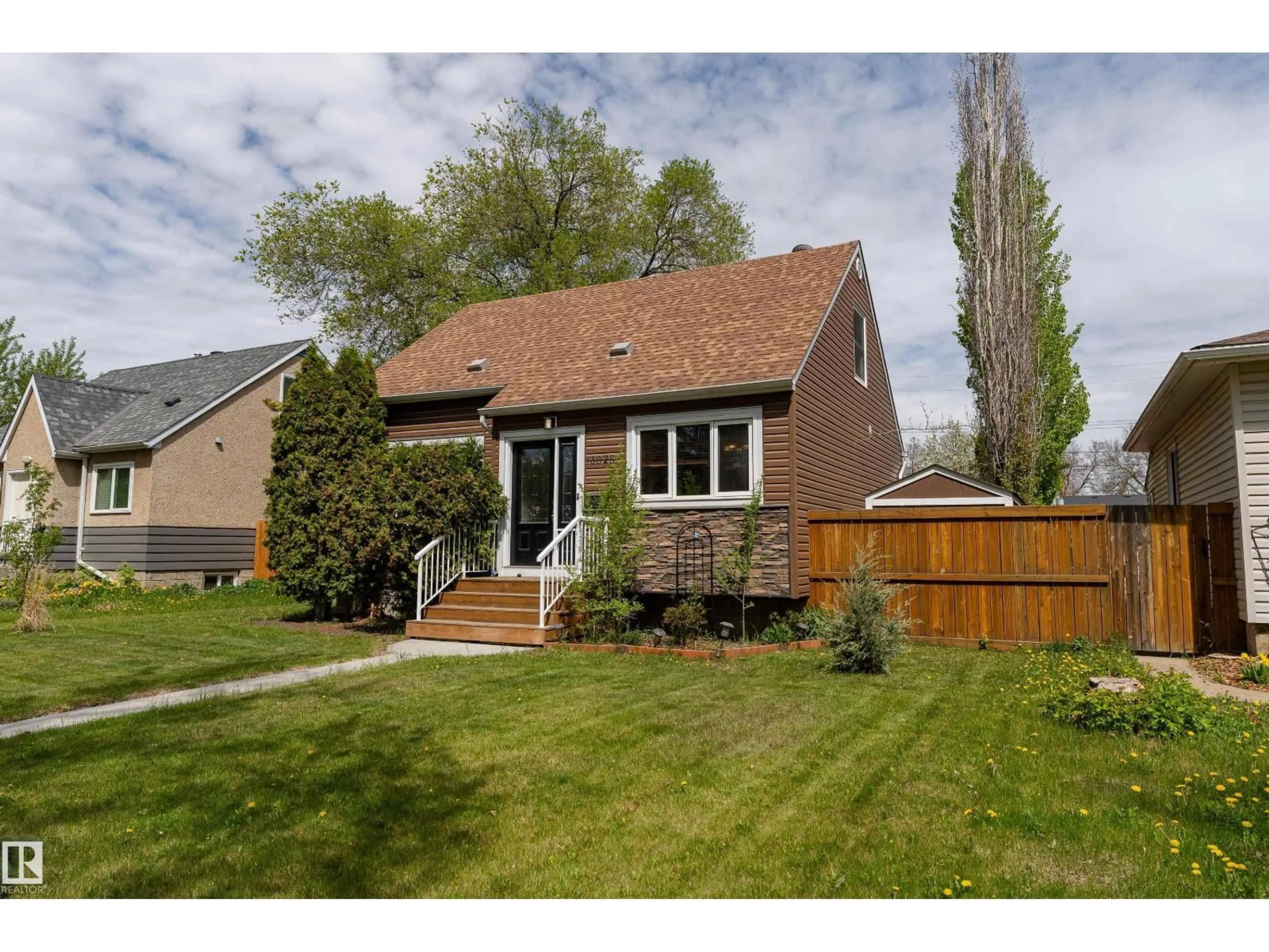 Home with brick exterior material, street for NW - 13028 123A AV, Edmonton Alberta T5L2Y9