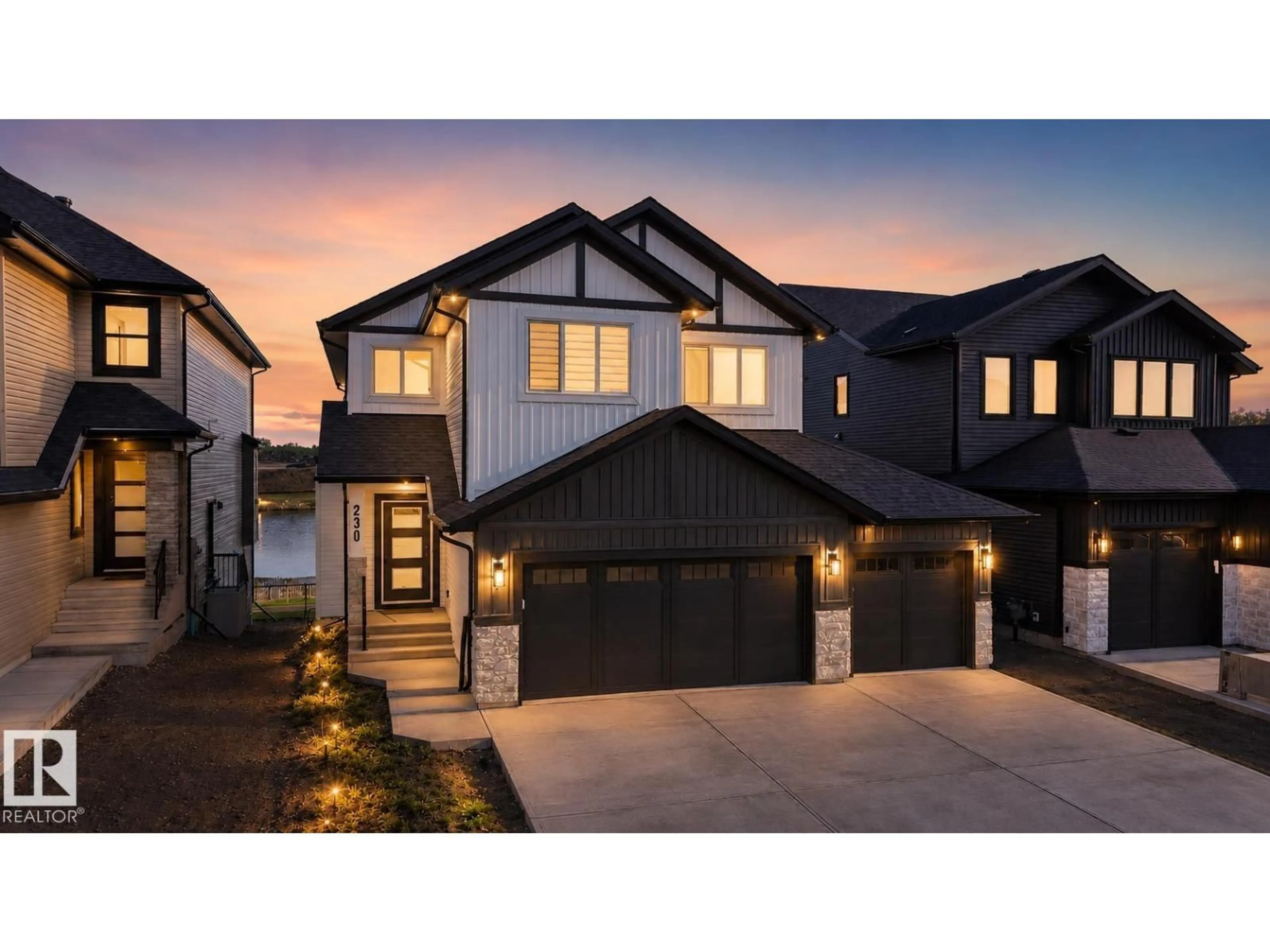 Home with brick exterior material, street for 230 RANCHER RD, Ardrossan Alberta T8E0B6