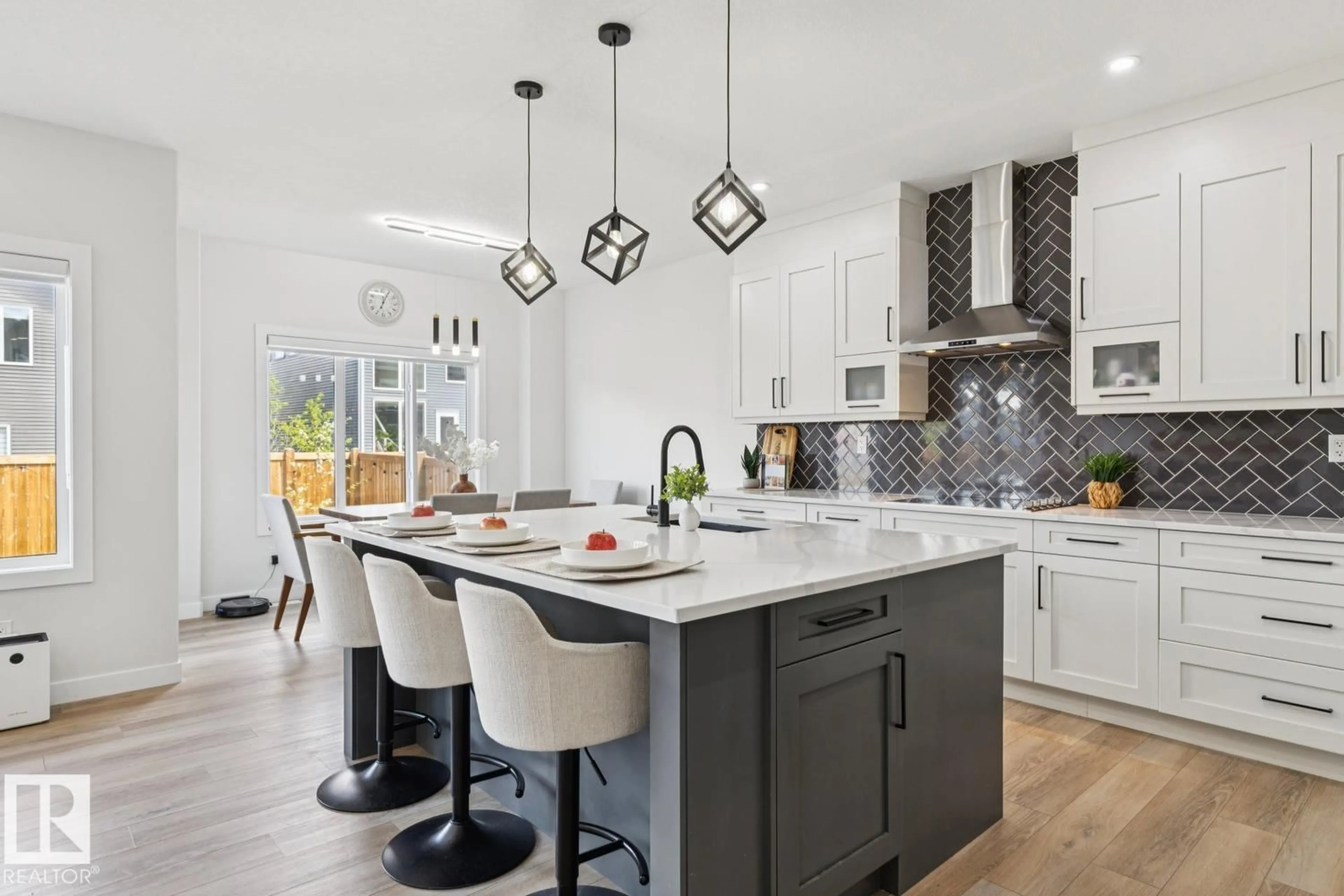 Contemporary kitchen, ceramic/tile floor for 1622 ENRIGHT WY, Edmonton Alberta T6M0Z3