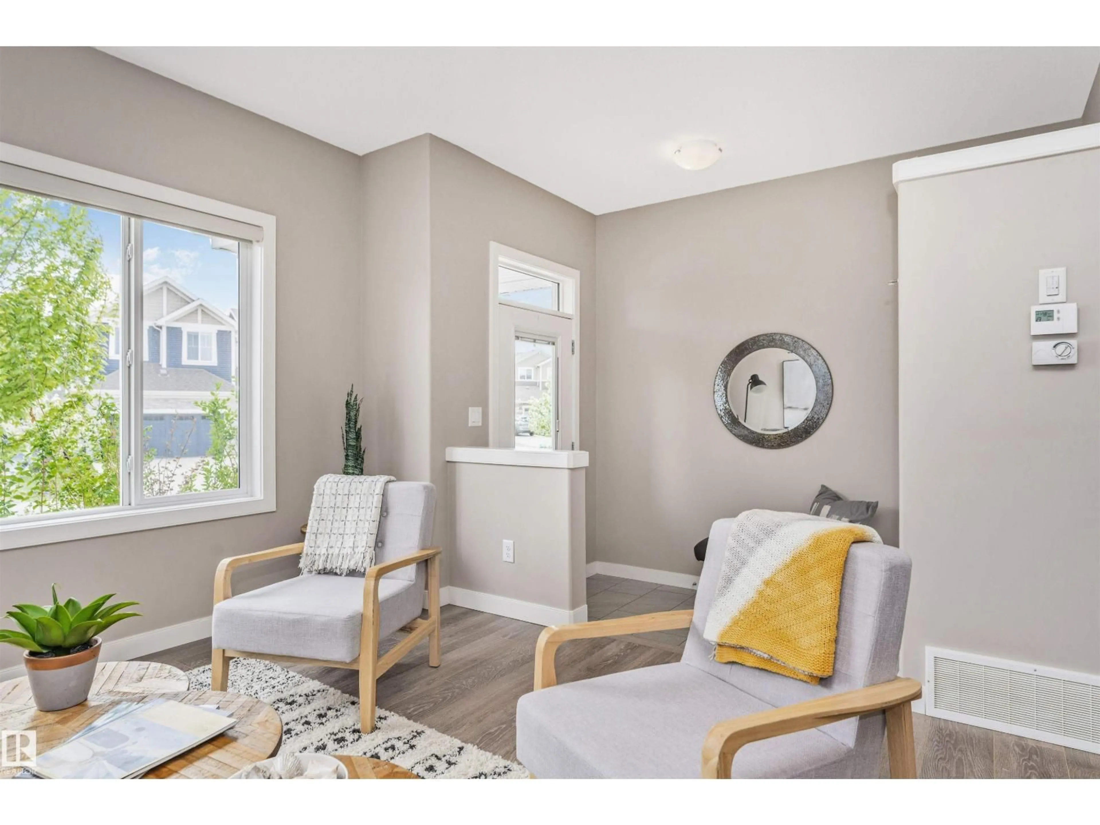 Living room with furniture, unknown for NW - 22124 85 AV, Edmonton Alberta T5T7E4