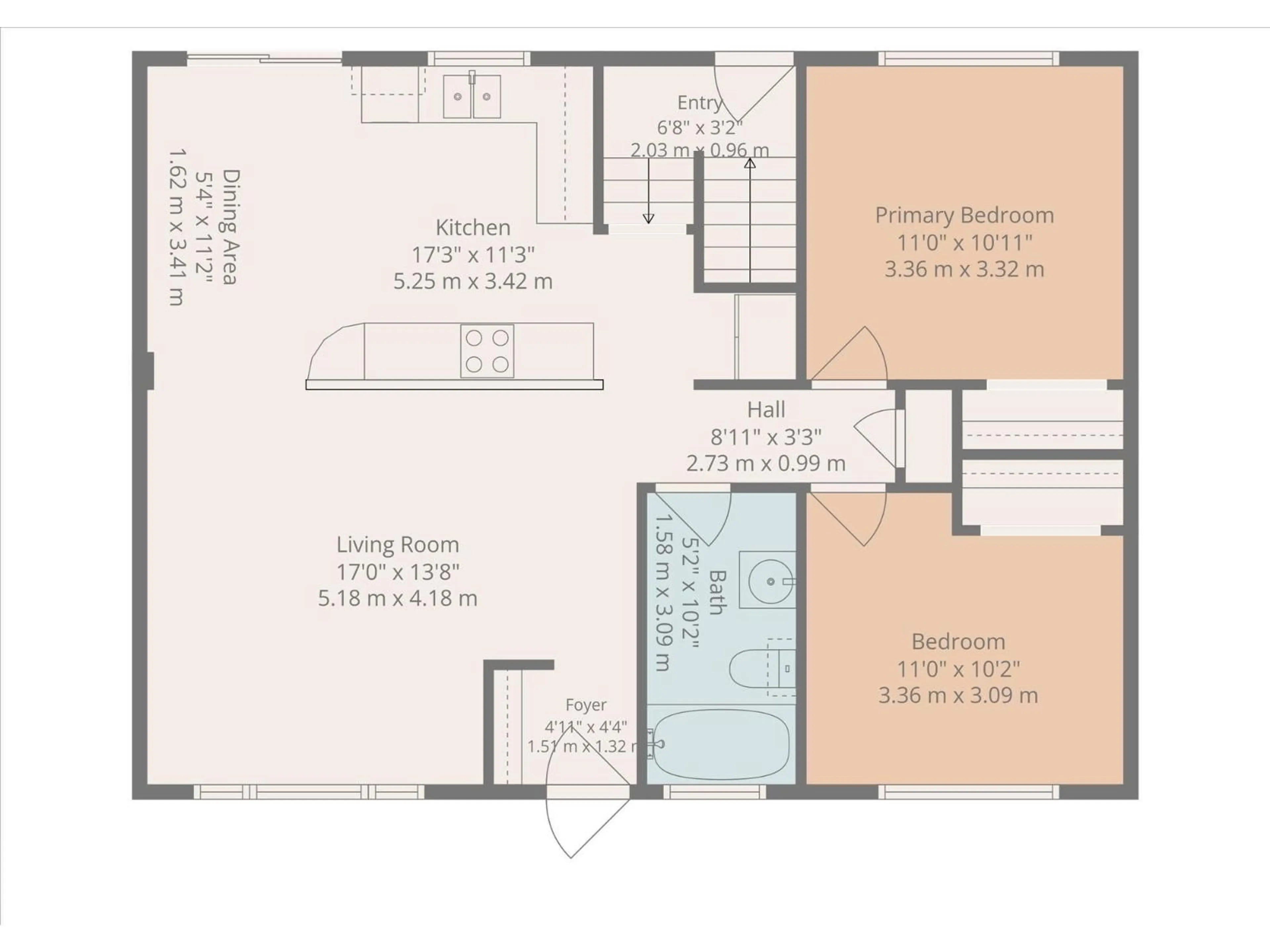 Floor plan for 5628 140A AV, Edmonton Alberta T5A1H3
