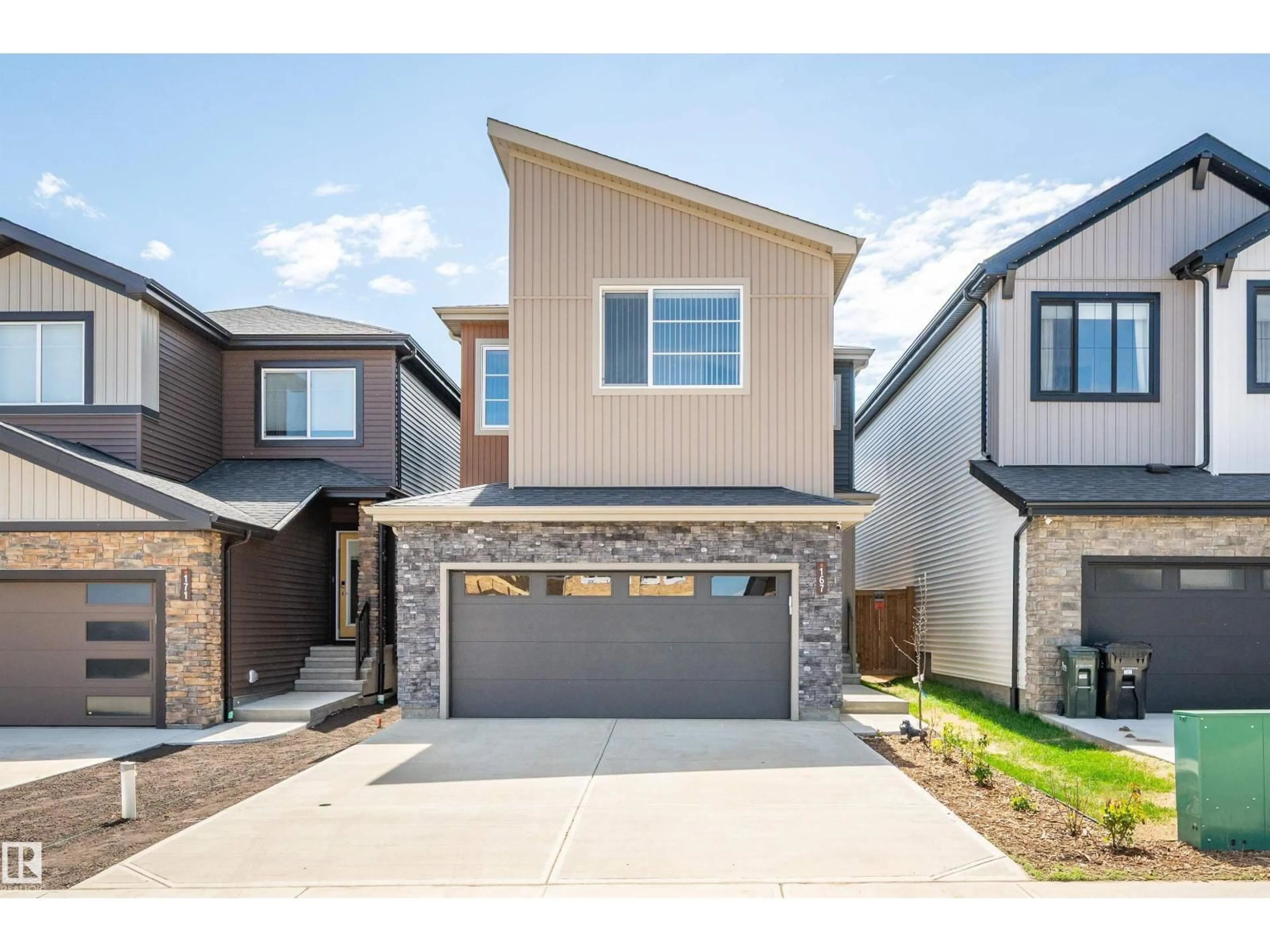 Home with brick exterior material, street for 167 CATRIA PT, Sherwood Park Alberta T8H3B2
