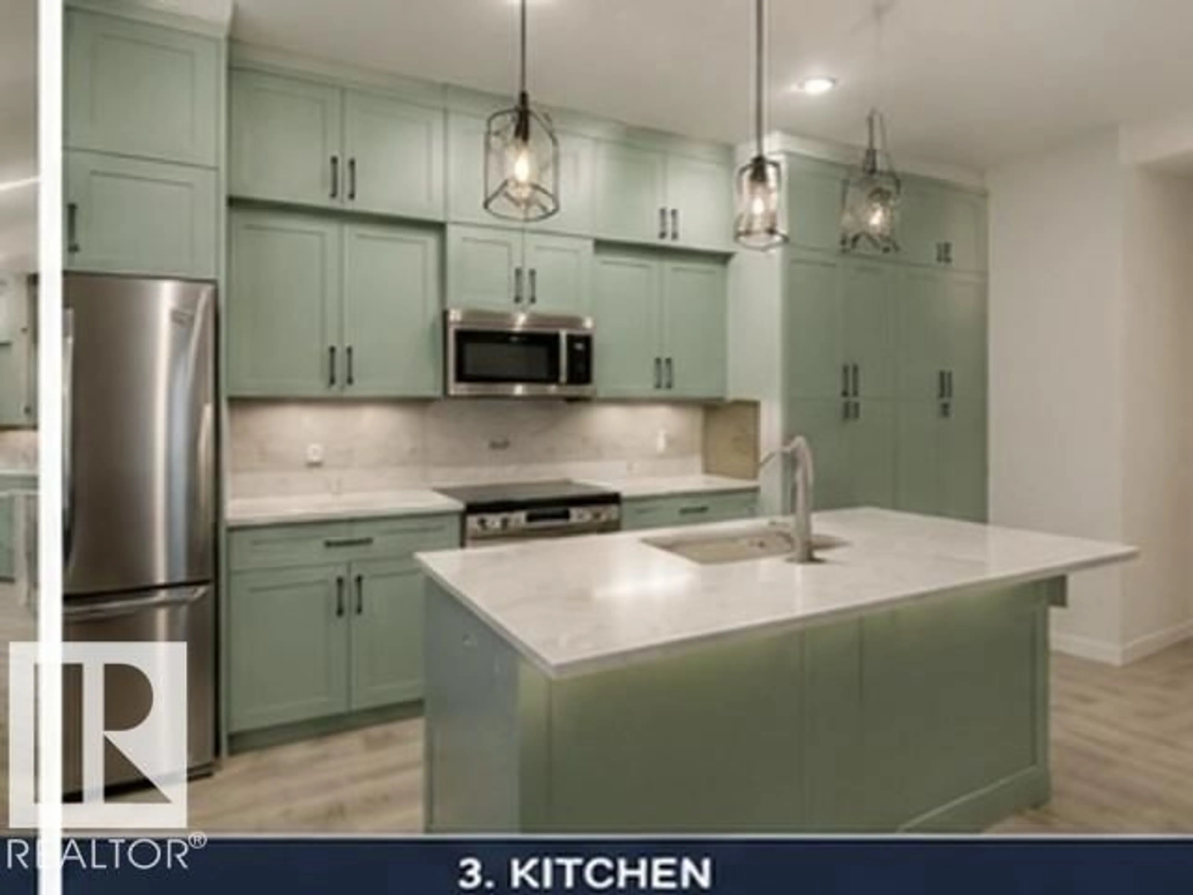 Open concept kitchen, unknown for 452 ROBINSON BV, Leduc Alberta T9E1P8