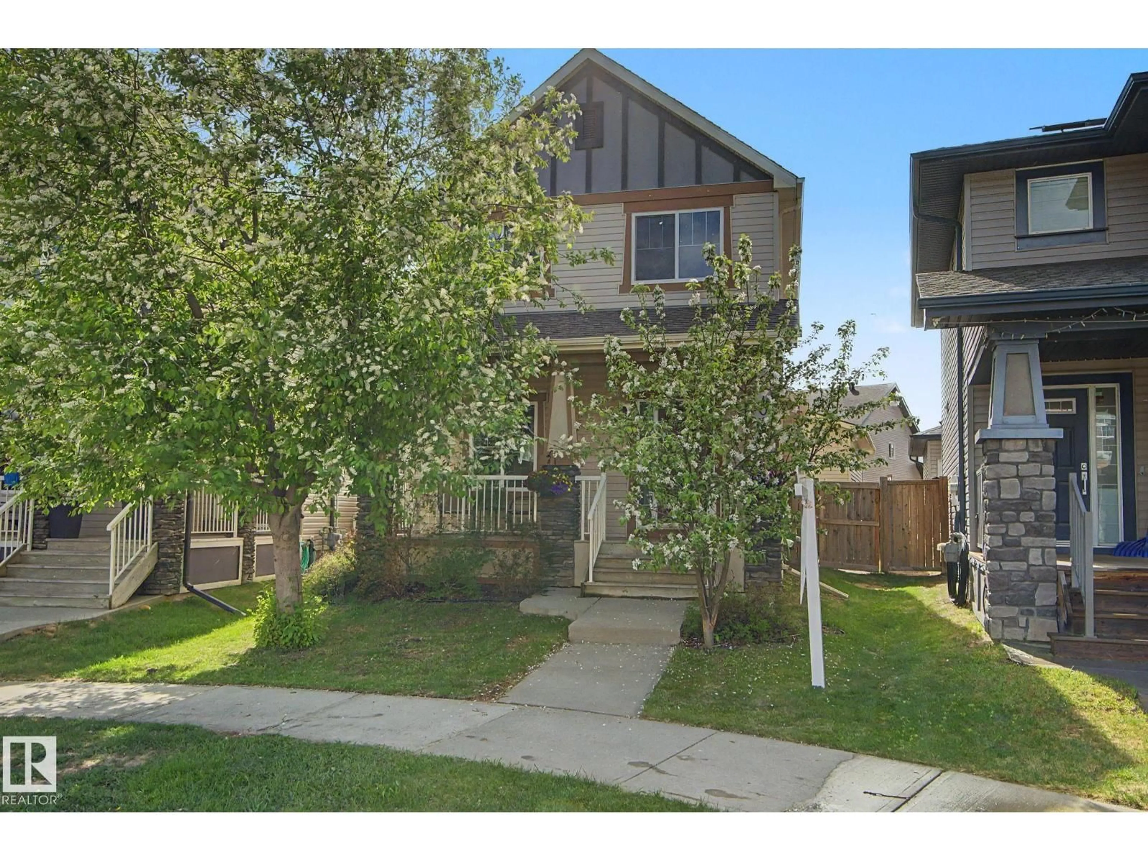 A pic from outside/outdoor area/front of a property/back of a property/a pic from drone, street for 9704 221 ST, Edmonton Alberta T5T4H7