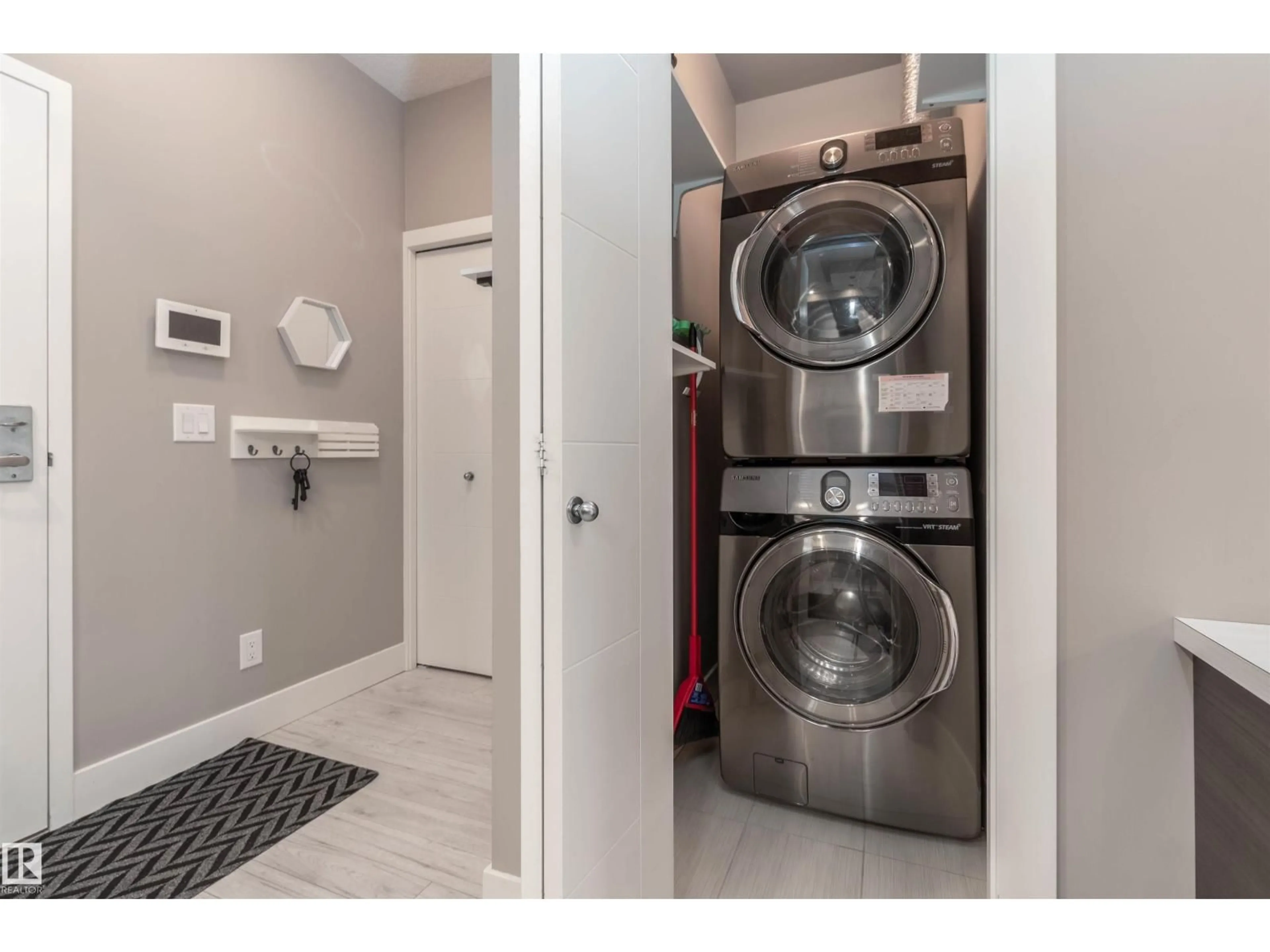 Laundry room for #105 - 10006 83 AV, Edmonton Alberta T6E2C2
