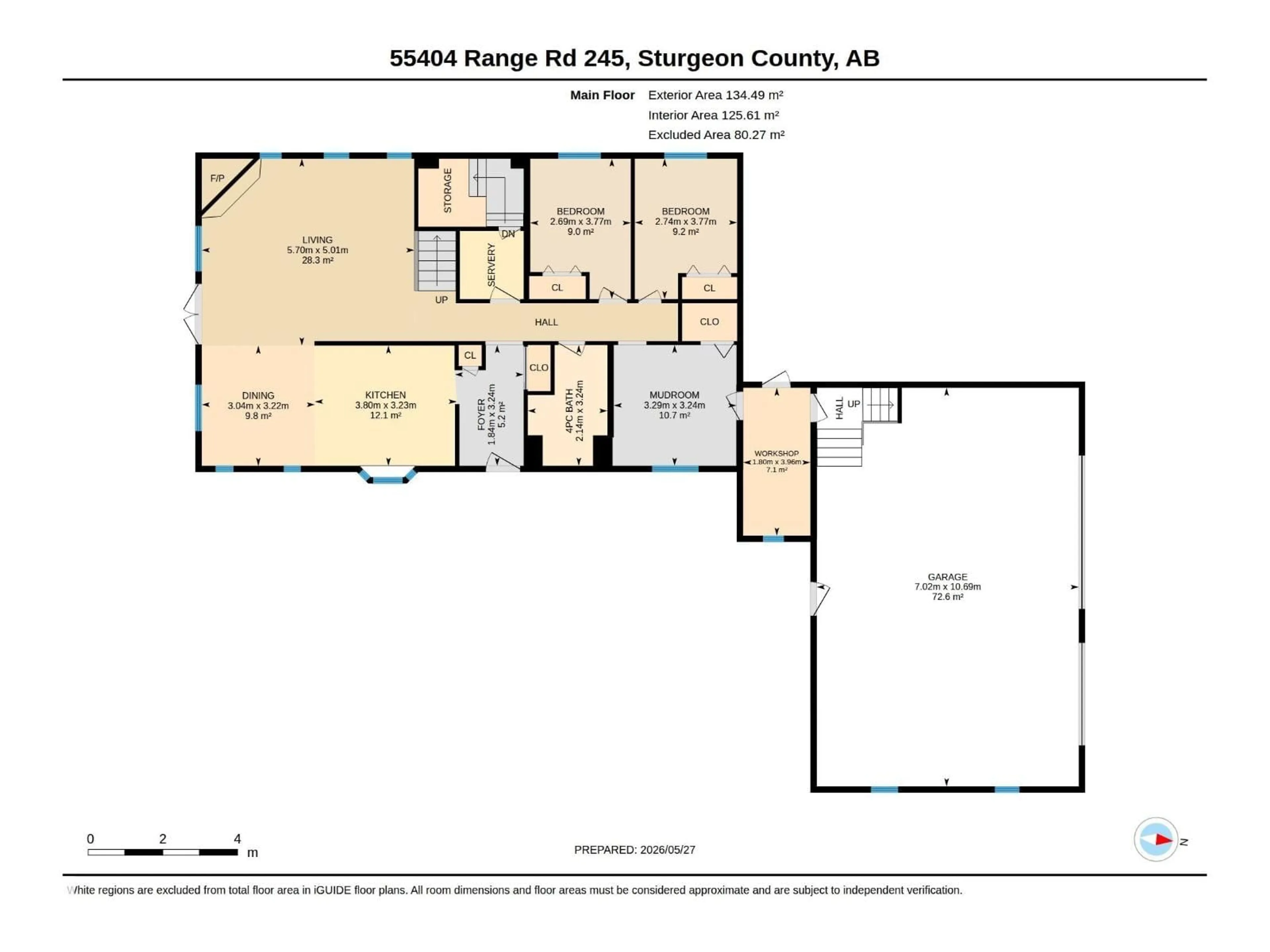 Floor plan for 55404 RR 245, Rural Sturgeon County Alberta T8R1P4