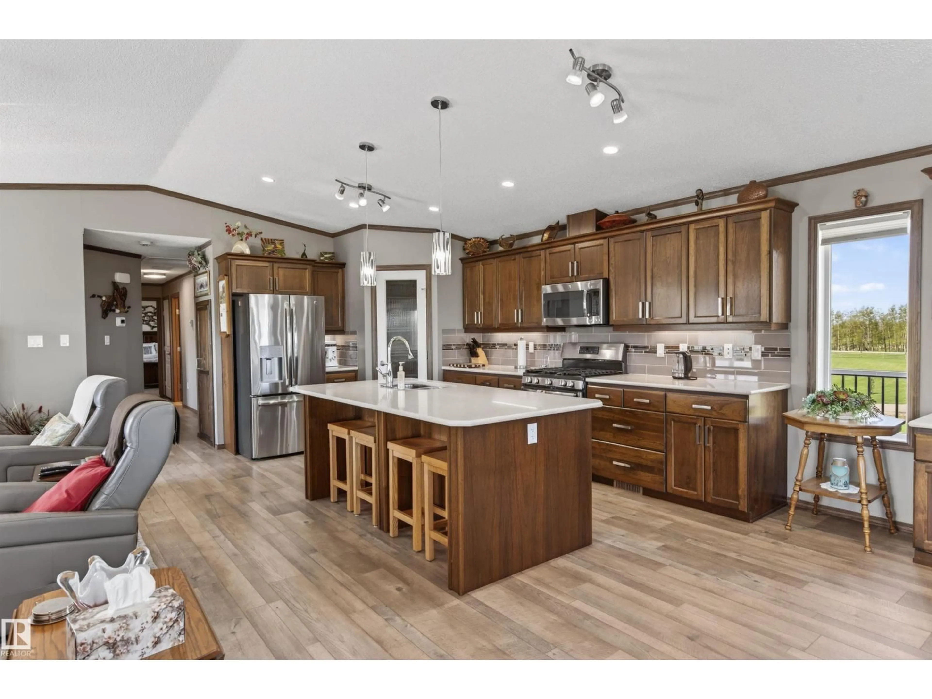 Open concept kitchen, unknown for 60413 RR 470, Rural Bonnyville M.D. Alberta T9N2H7