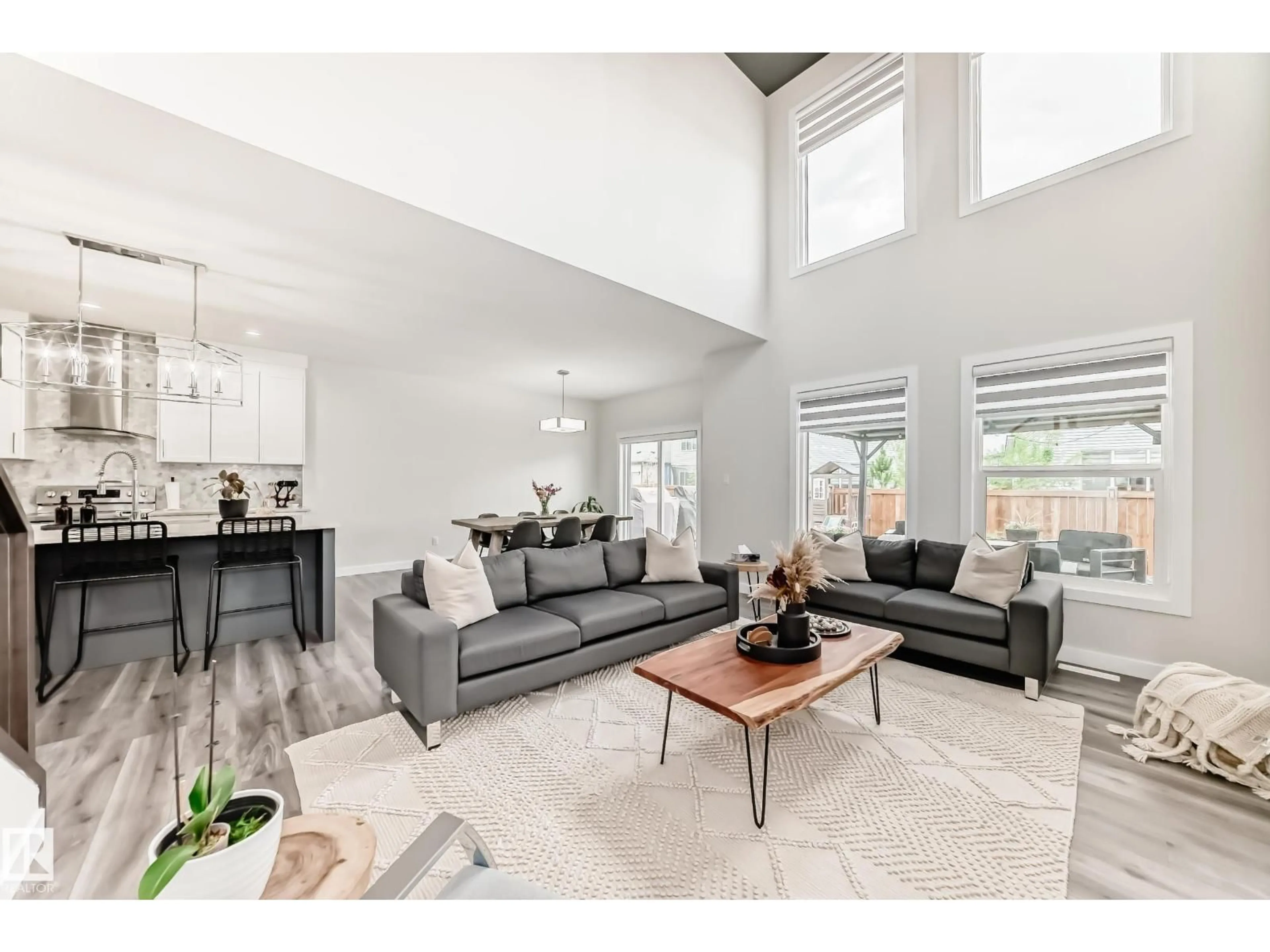 Living room with furniture, unknown for 589 BOULDER WD, Leduc Alberta T9E1M1