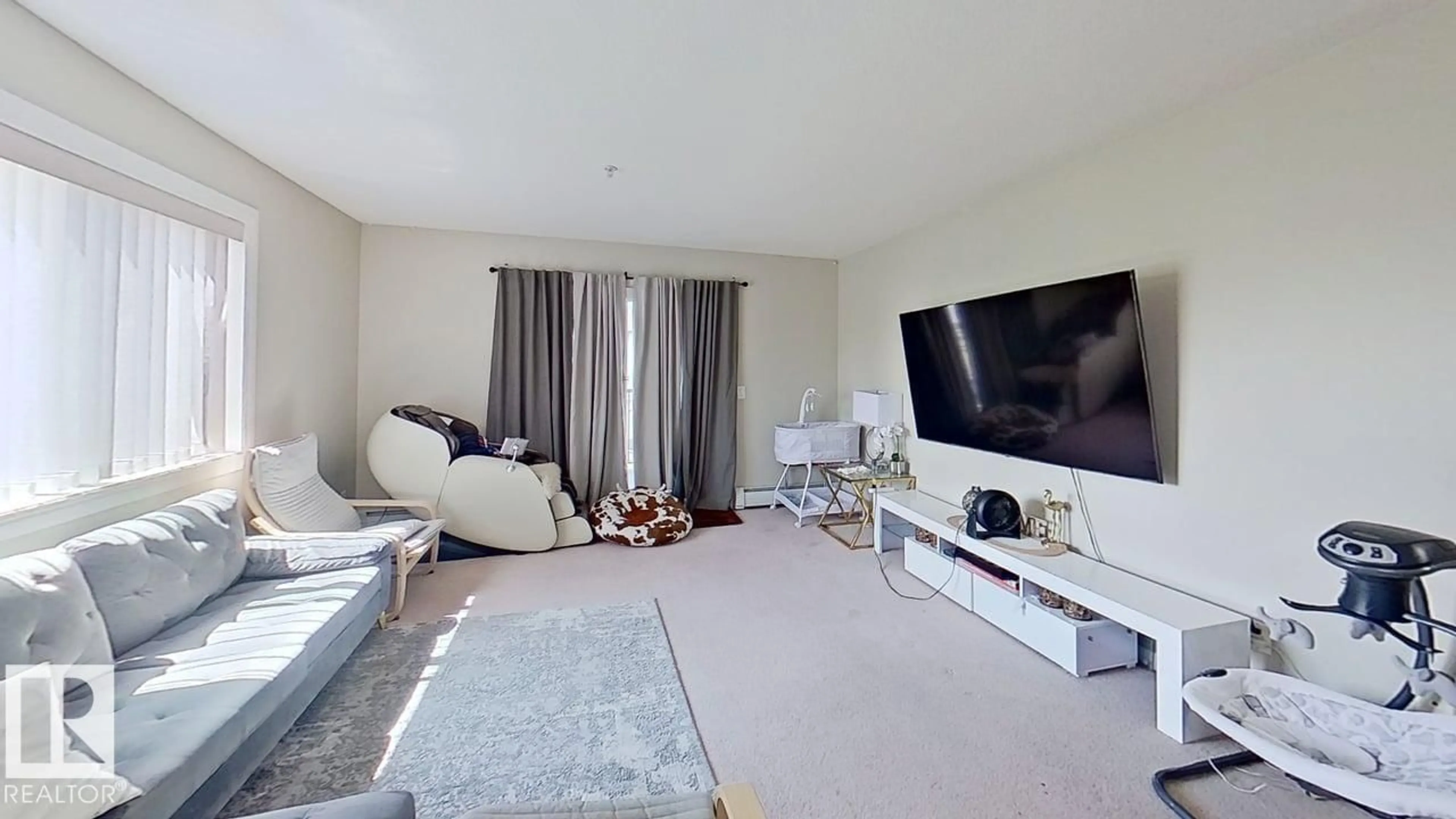 Living room with furniture, unknown for #404 - 9945 167 ST, Edmonton Alberta T5P0K5