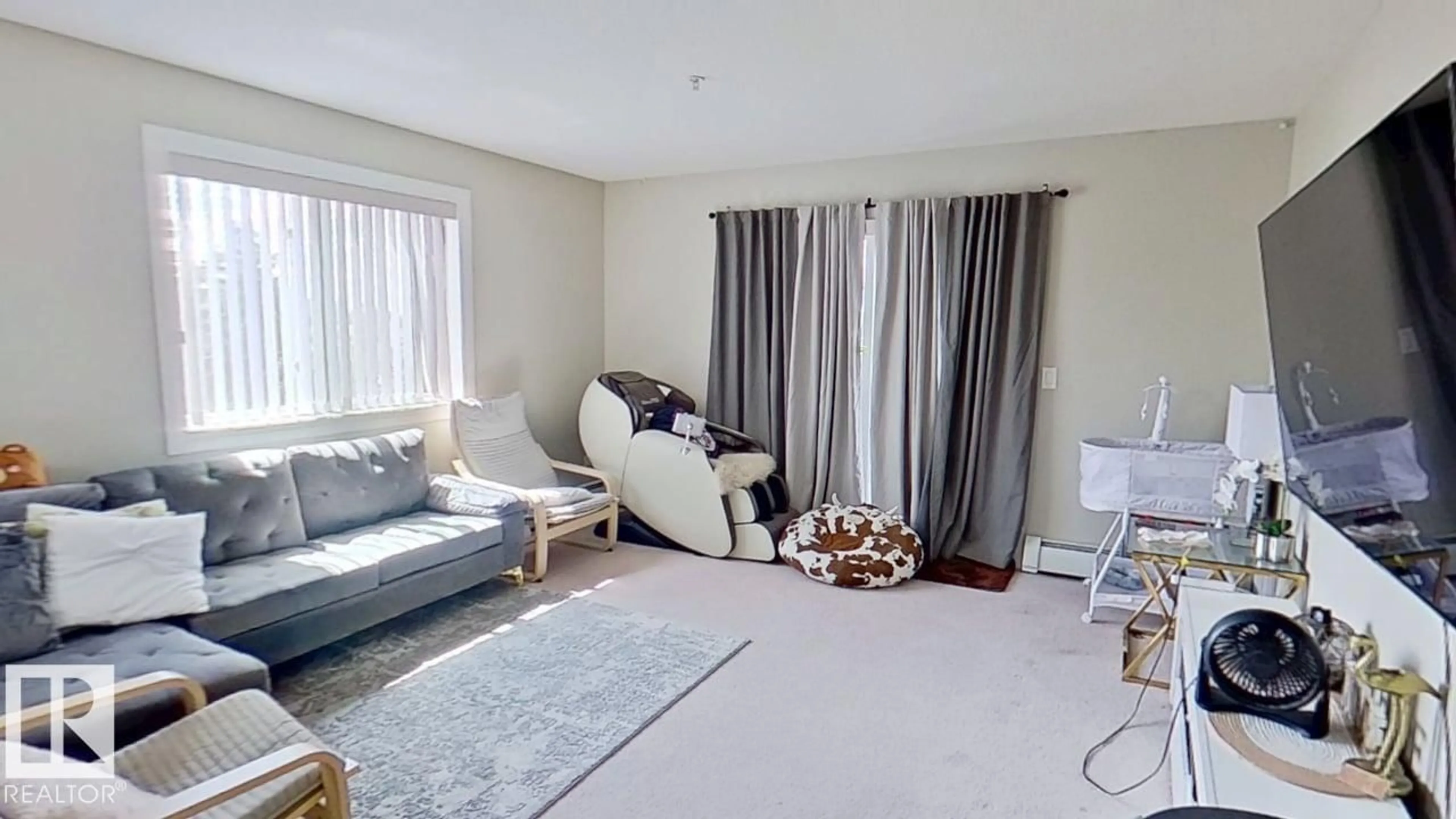 Living room with furniture, unknown for #404 - 9945 167 ST, Edmonton Alberta T5P0K5