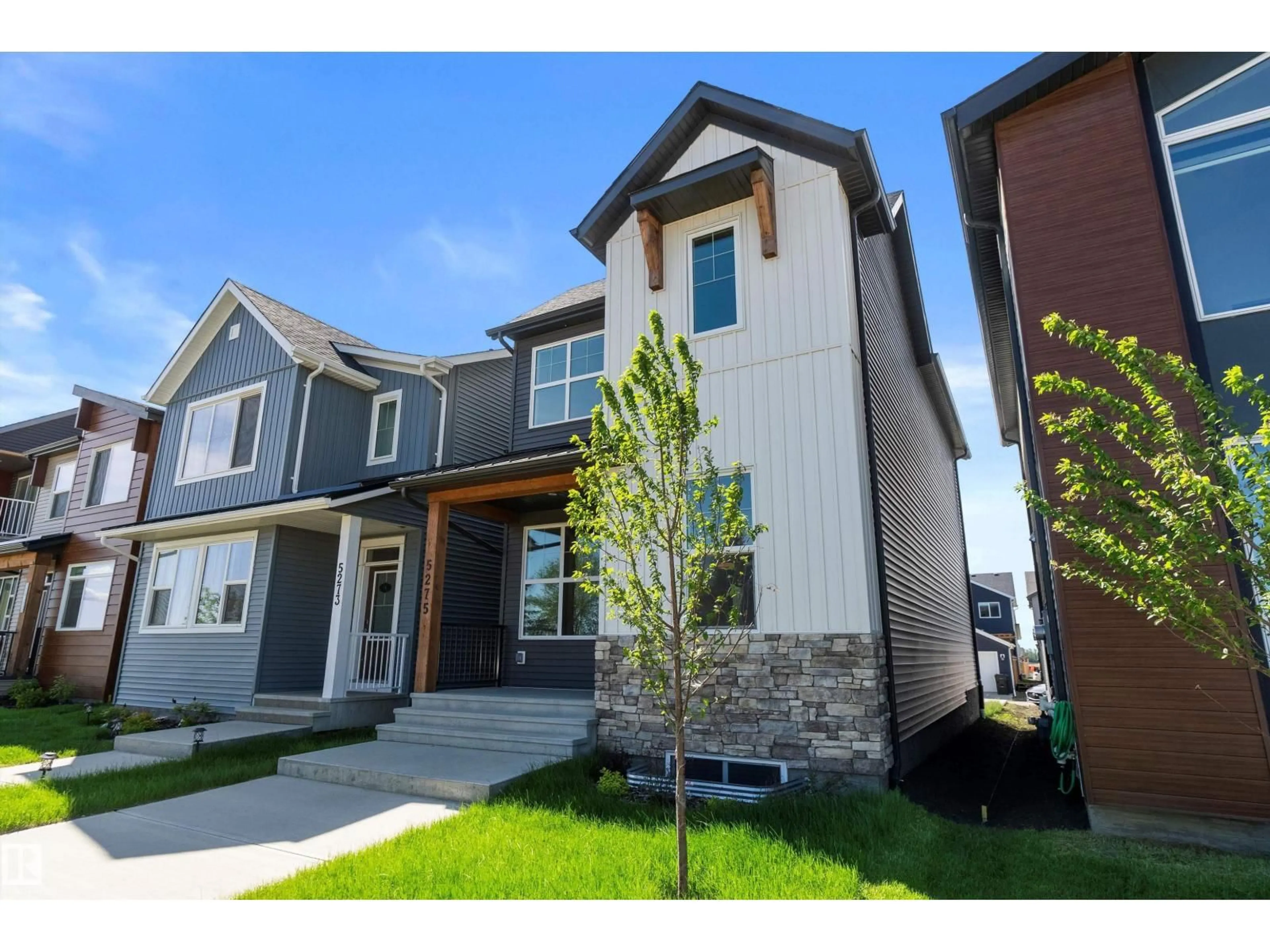 Home with brick exterior material, street for 5275 EDGEMONT BV, Edmonton Alberta T6M0N9