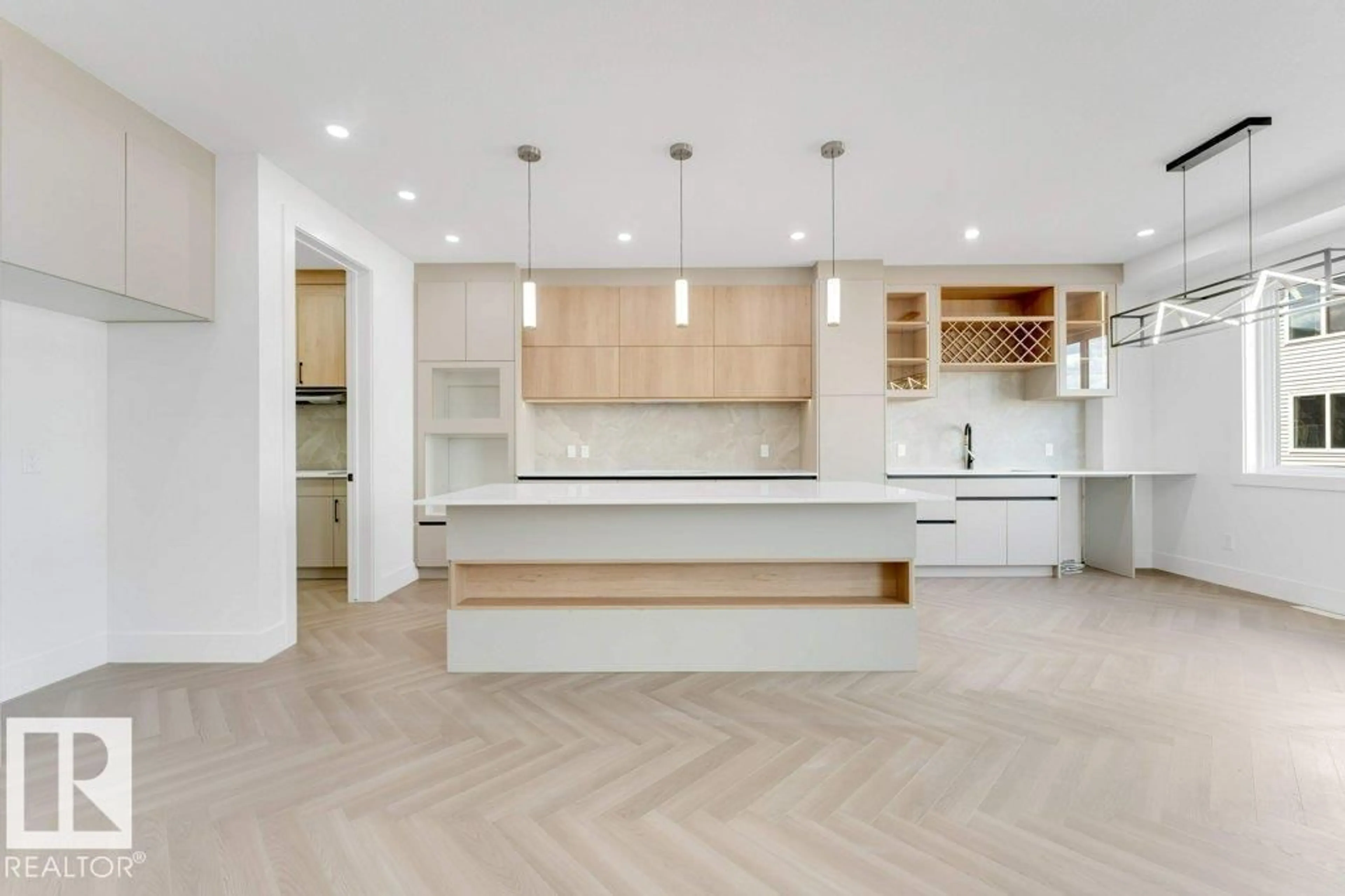 Open concept kitchen, unknown for NE - 1848 62 AV, Rural Leduc County Alberta T4X3C8