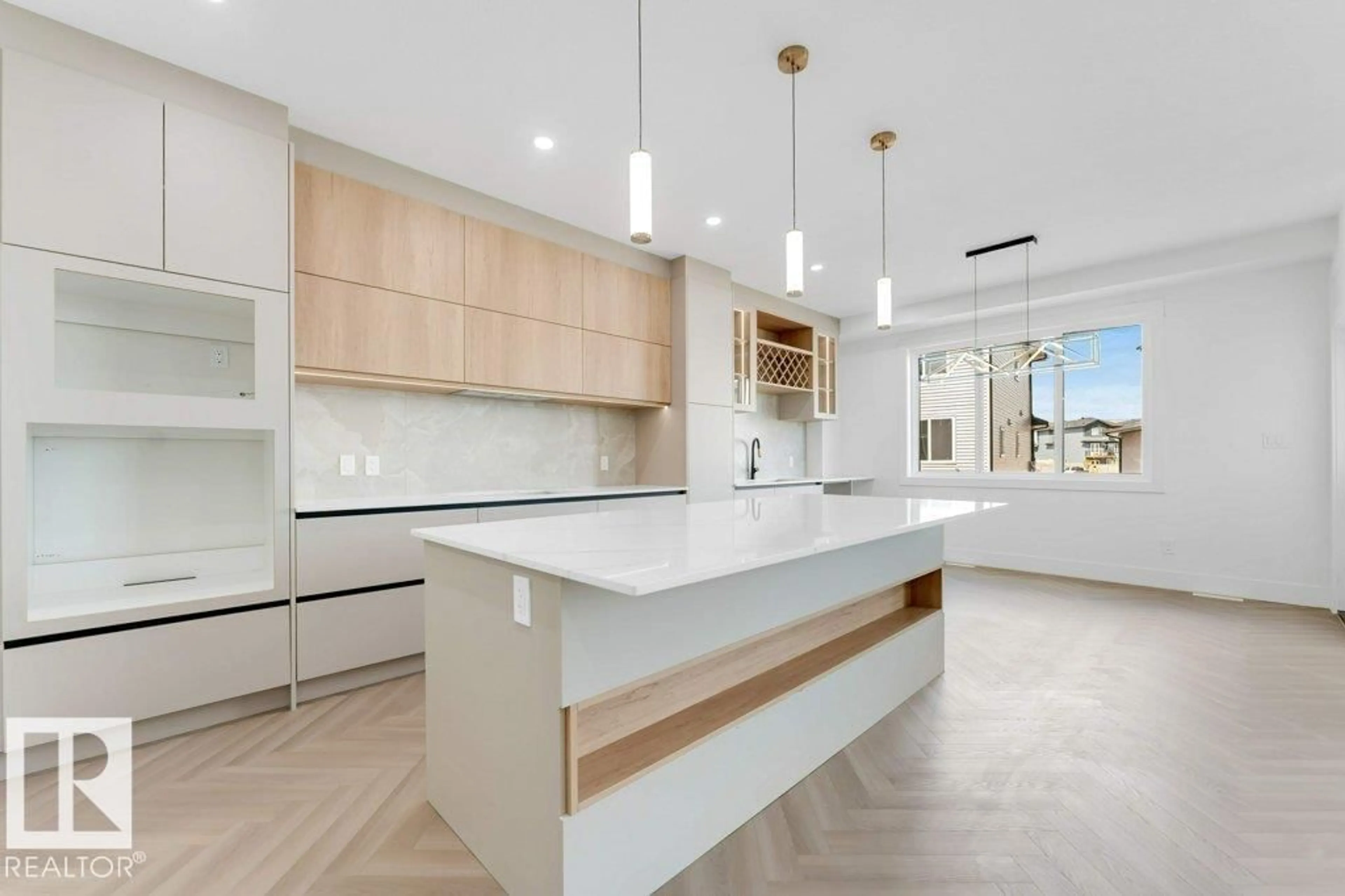 Open concept kitchen, unknown for NE - 1848 62 AV, Rural Leduc County Alberta T4X3C8