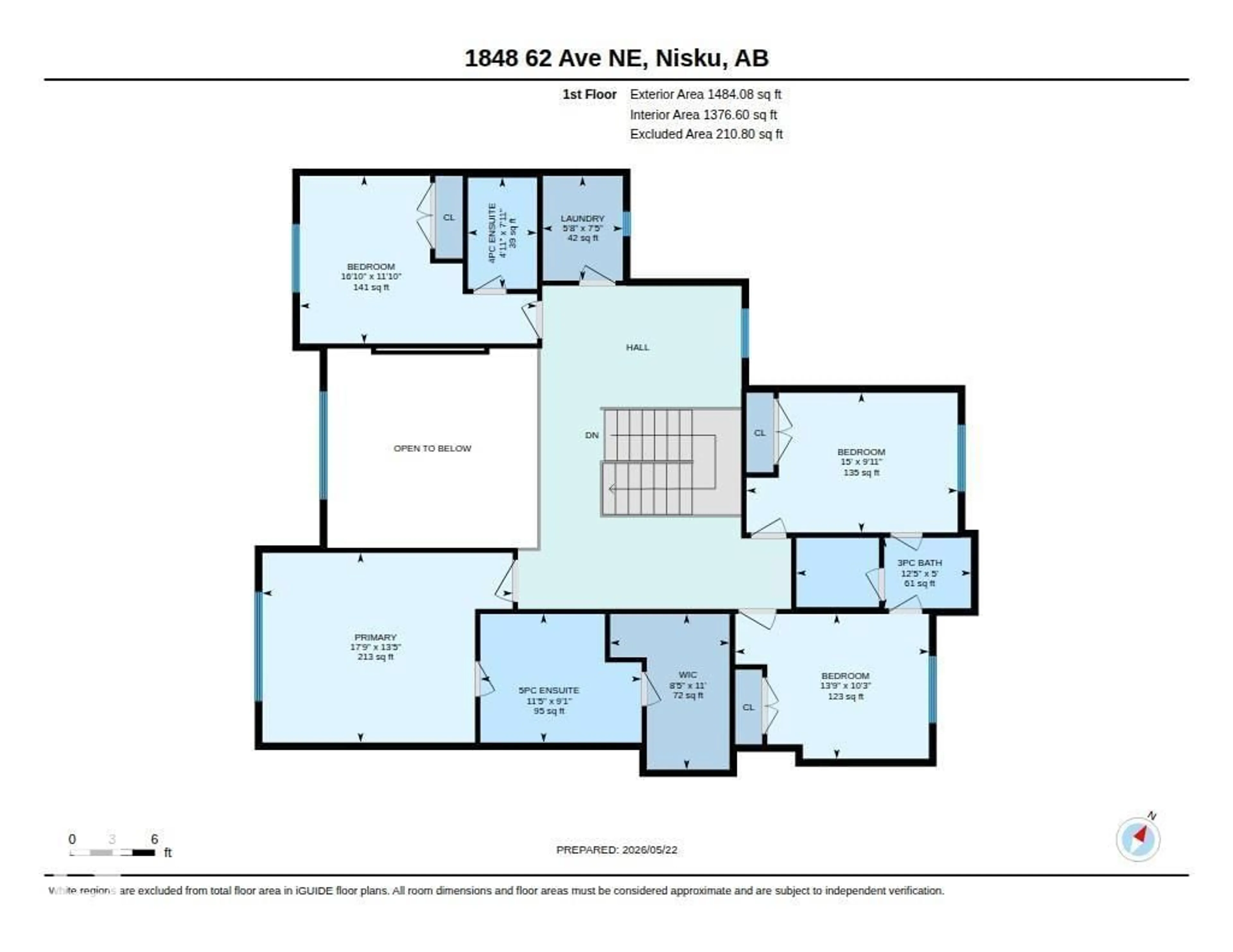 Floor plan for NE - 1848 62 AV, Rural Leduc County Alberta T4X3C8