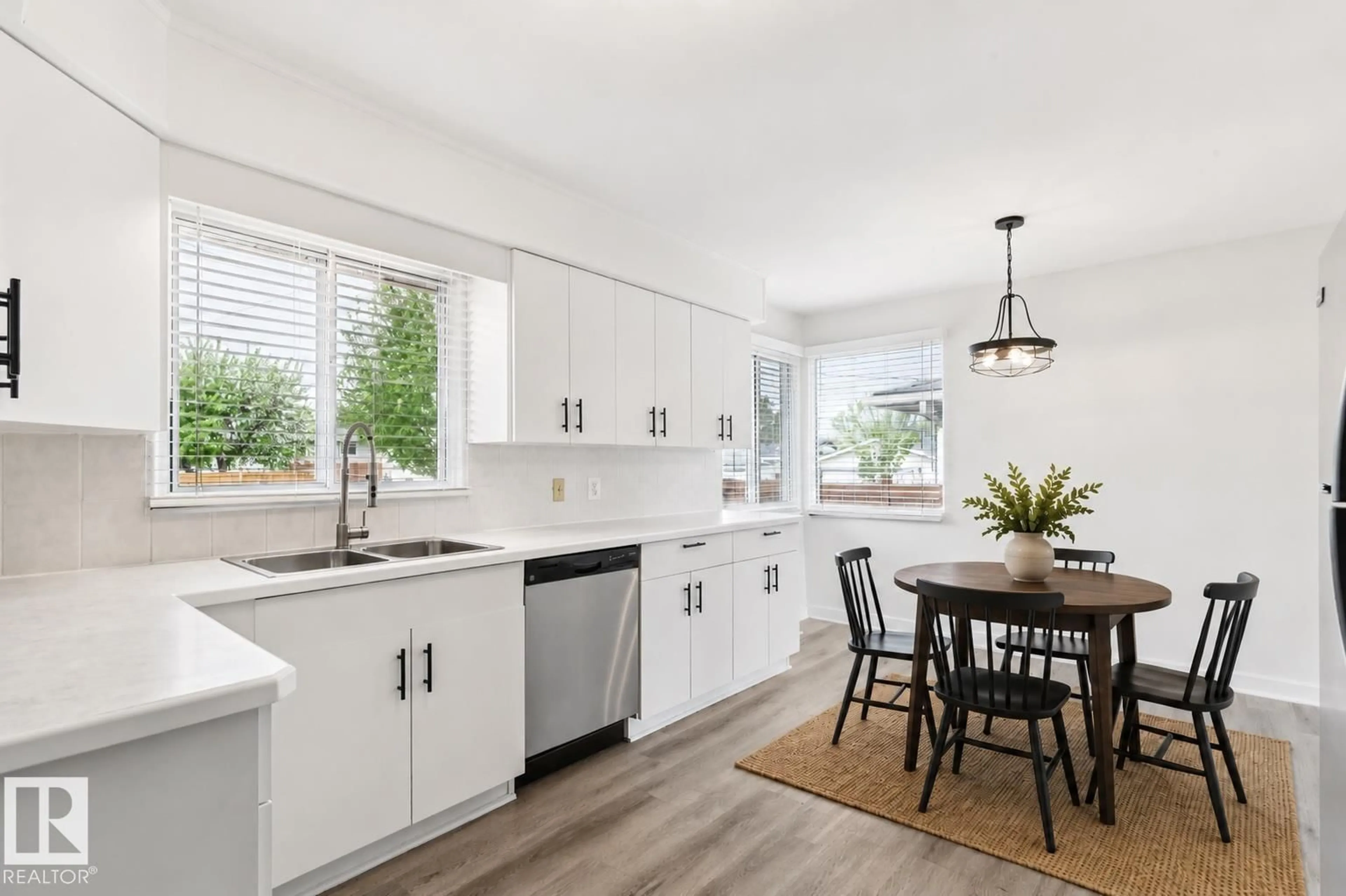Open concept kitchen, unknown for 5203 103 AV, Edmonton Alberta T6A0T1